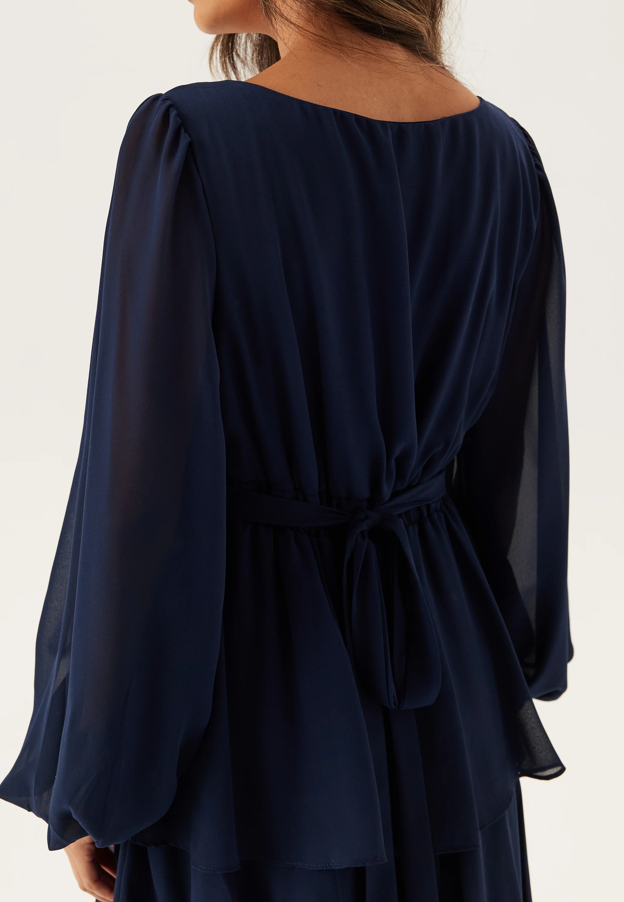 Long Sleeve Tiered Maxi Dress - Image 3