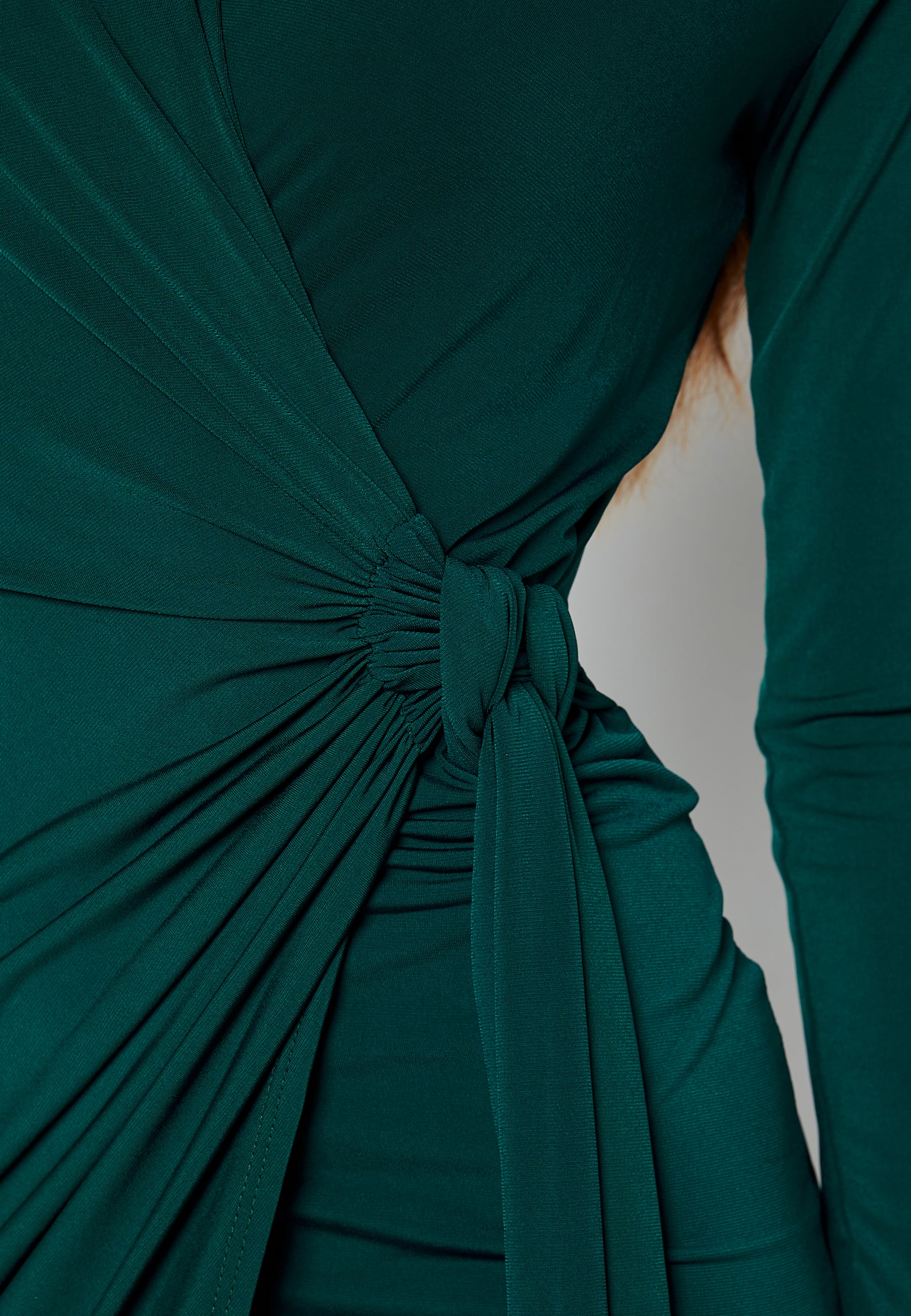 Long Sleeve Wrap Maxi Dress - Image 5
