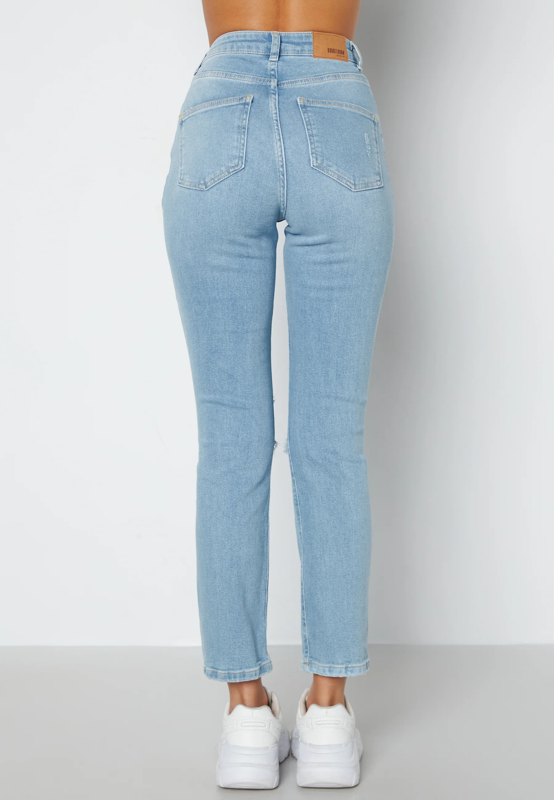 Loreena distressed high waist jeans - Image 4