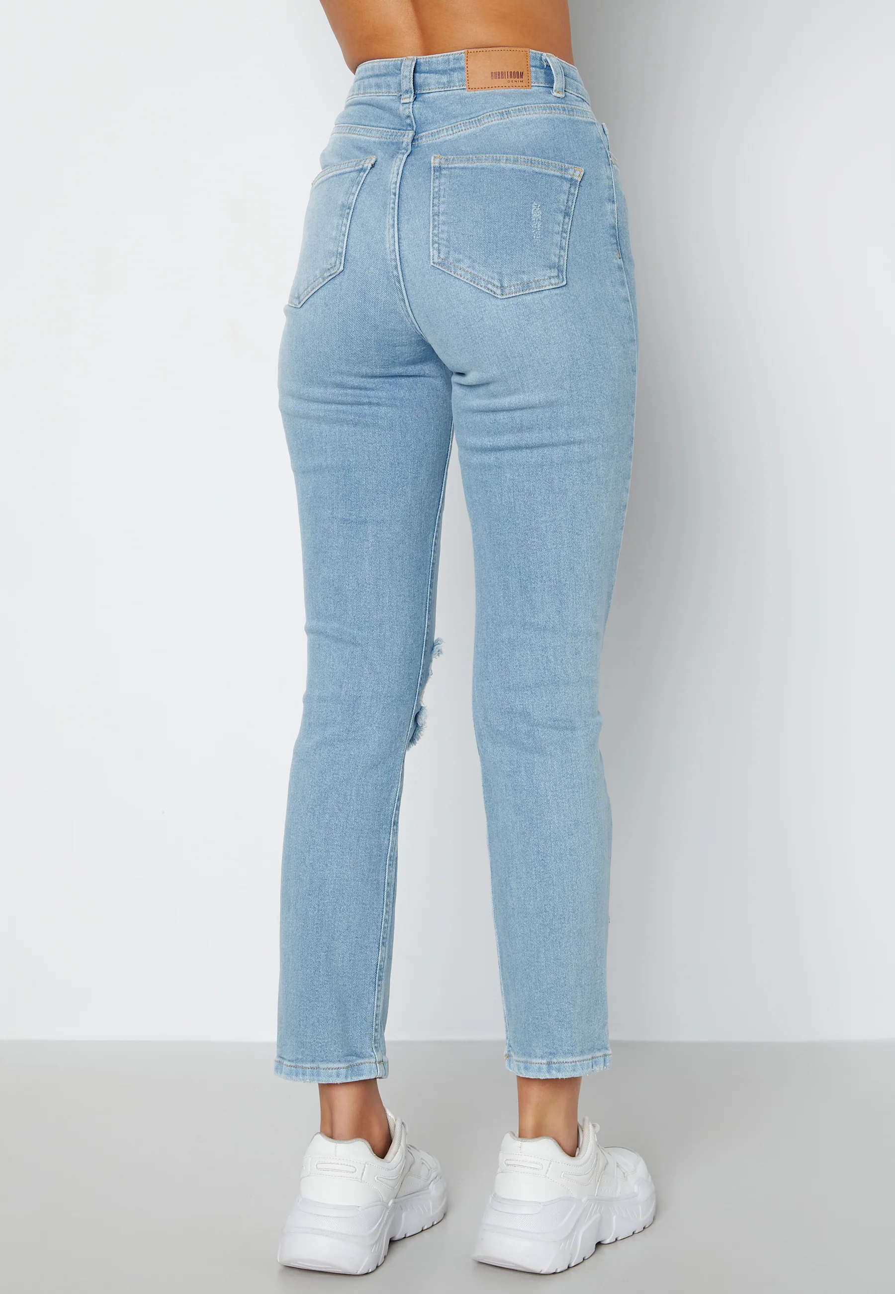 Loreena distressed high waist jeans - Image 5
