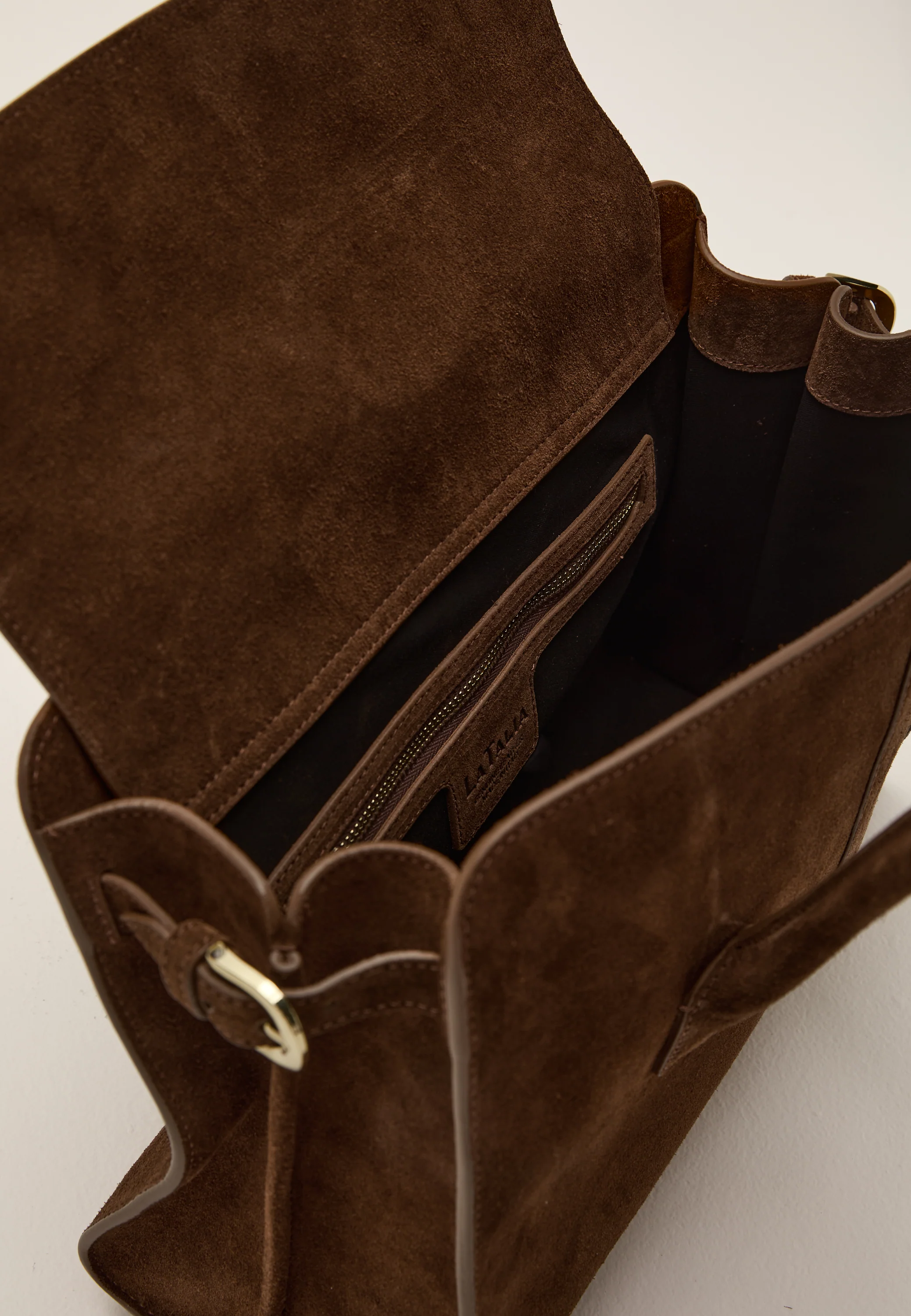 Loretto Suede Handbag - Image 5