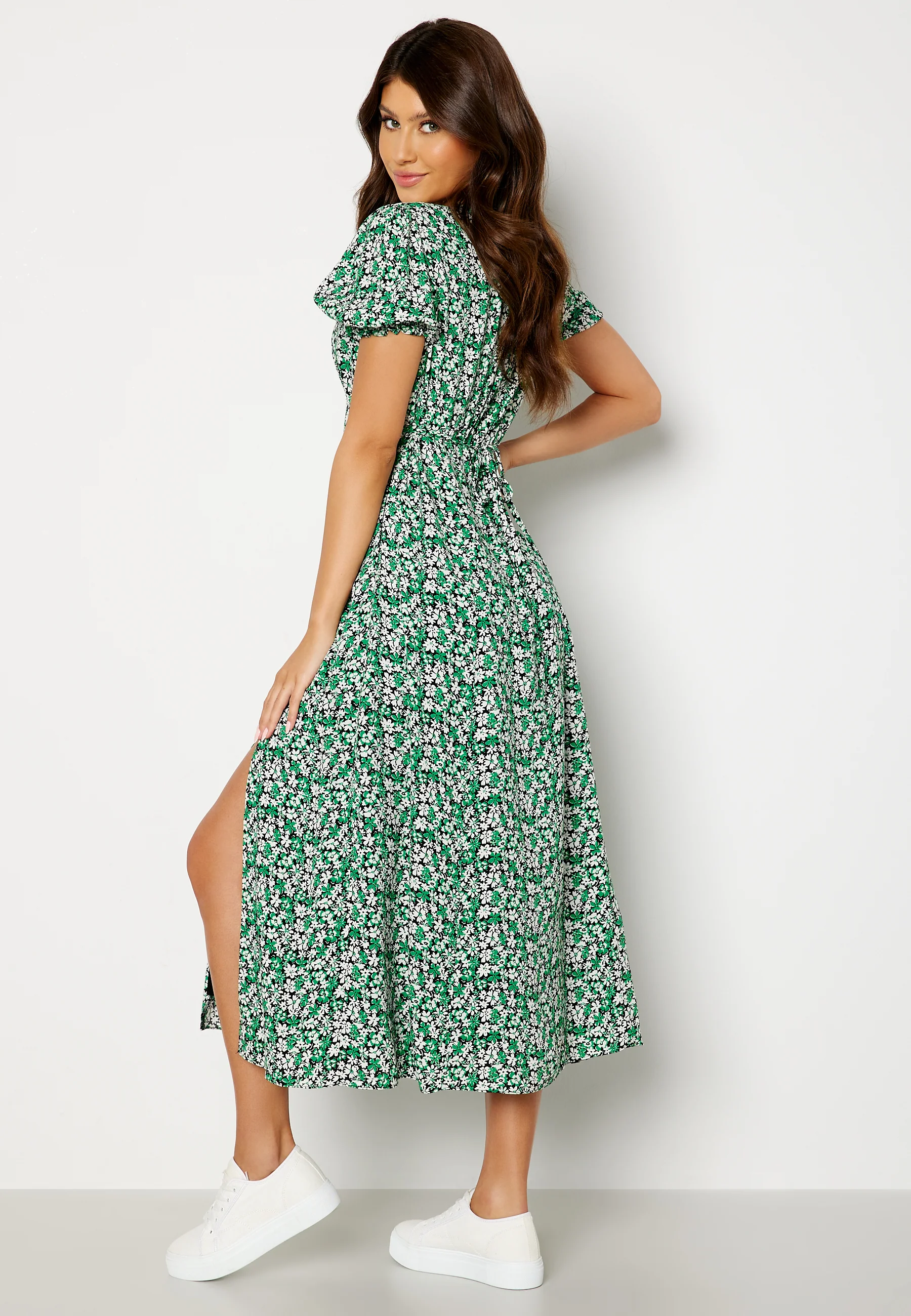 Lottie Printed Midi Dress - Image 2