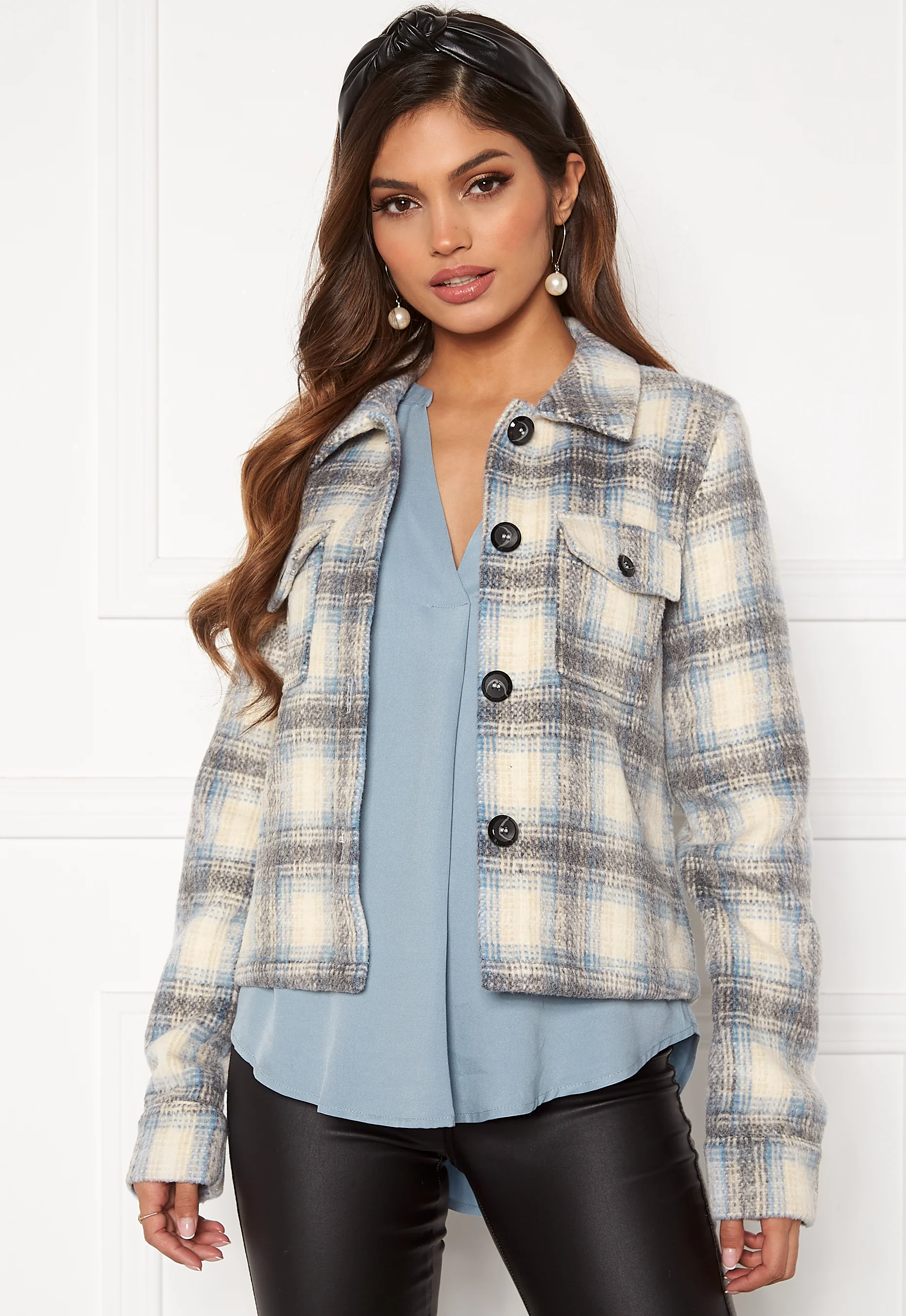 Lou Short Check Jacket