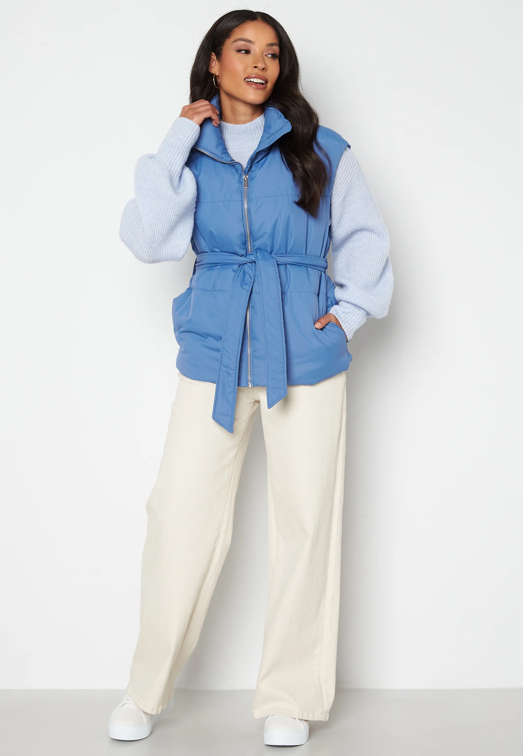 Loui Padded Belt Waistcoat - Image 2