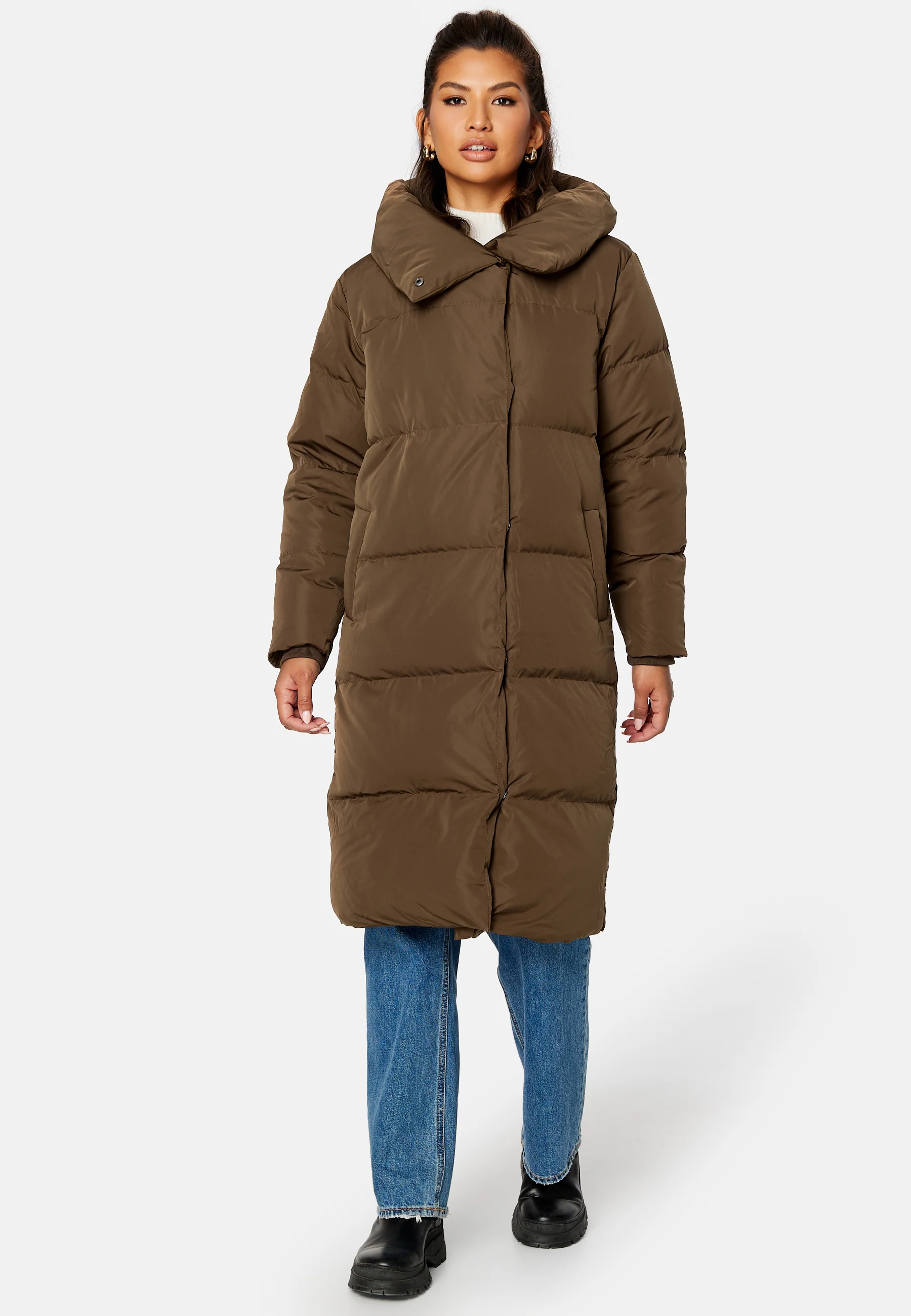 Louise Long Down Jacket - Image 3
