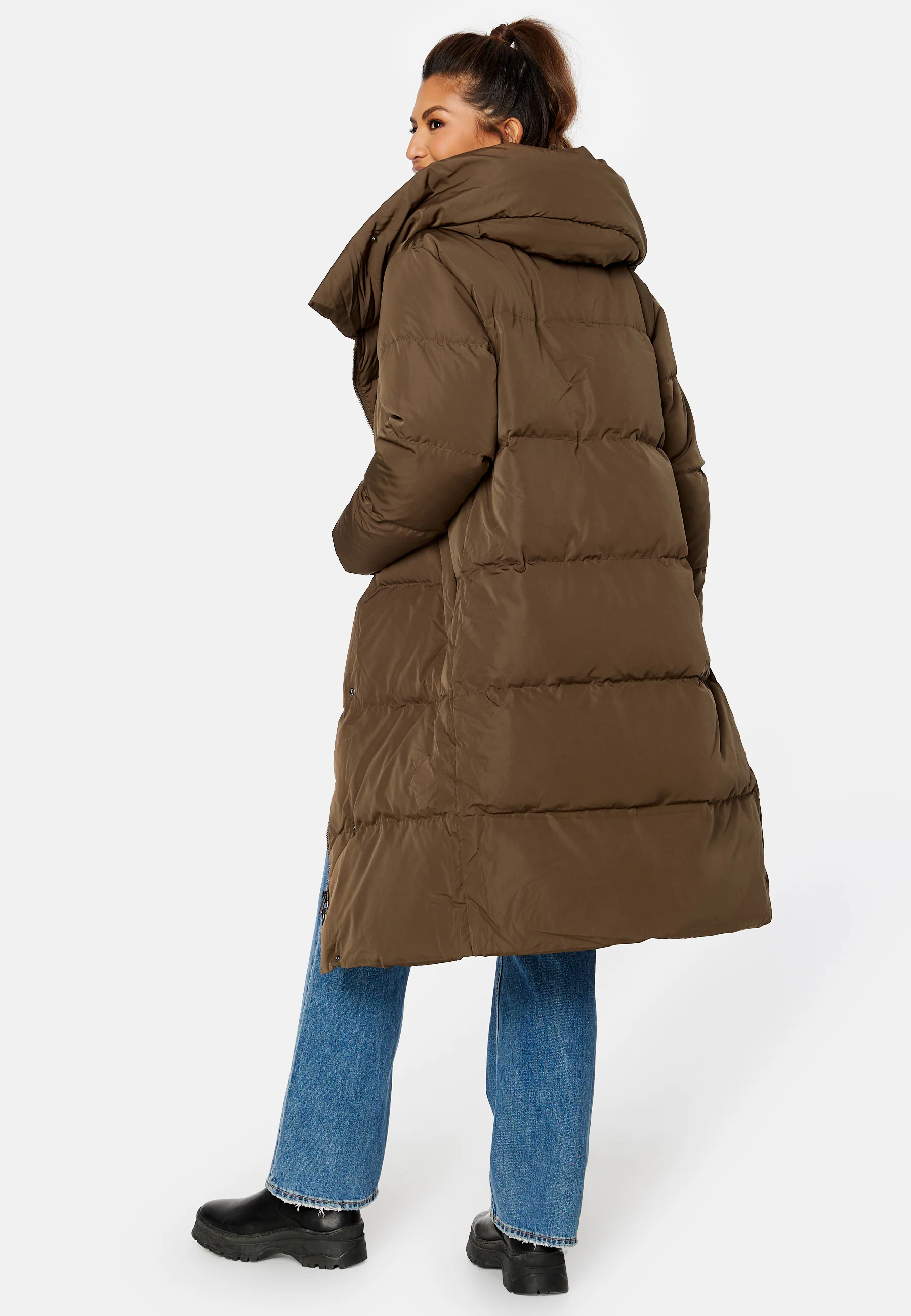 Louise Long Down Jacket - Image 4