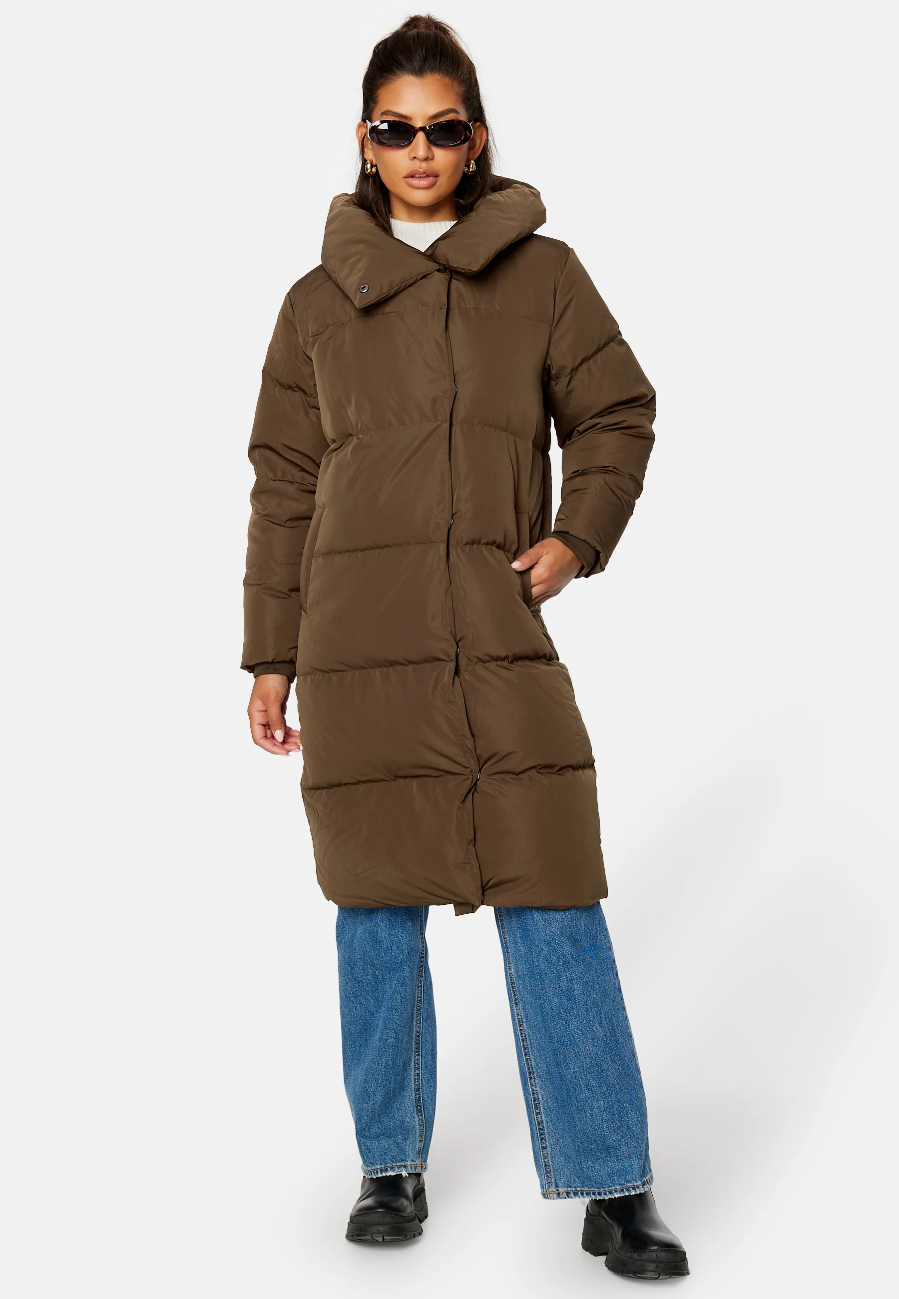 Louise Long Down Jacket - Image 5