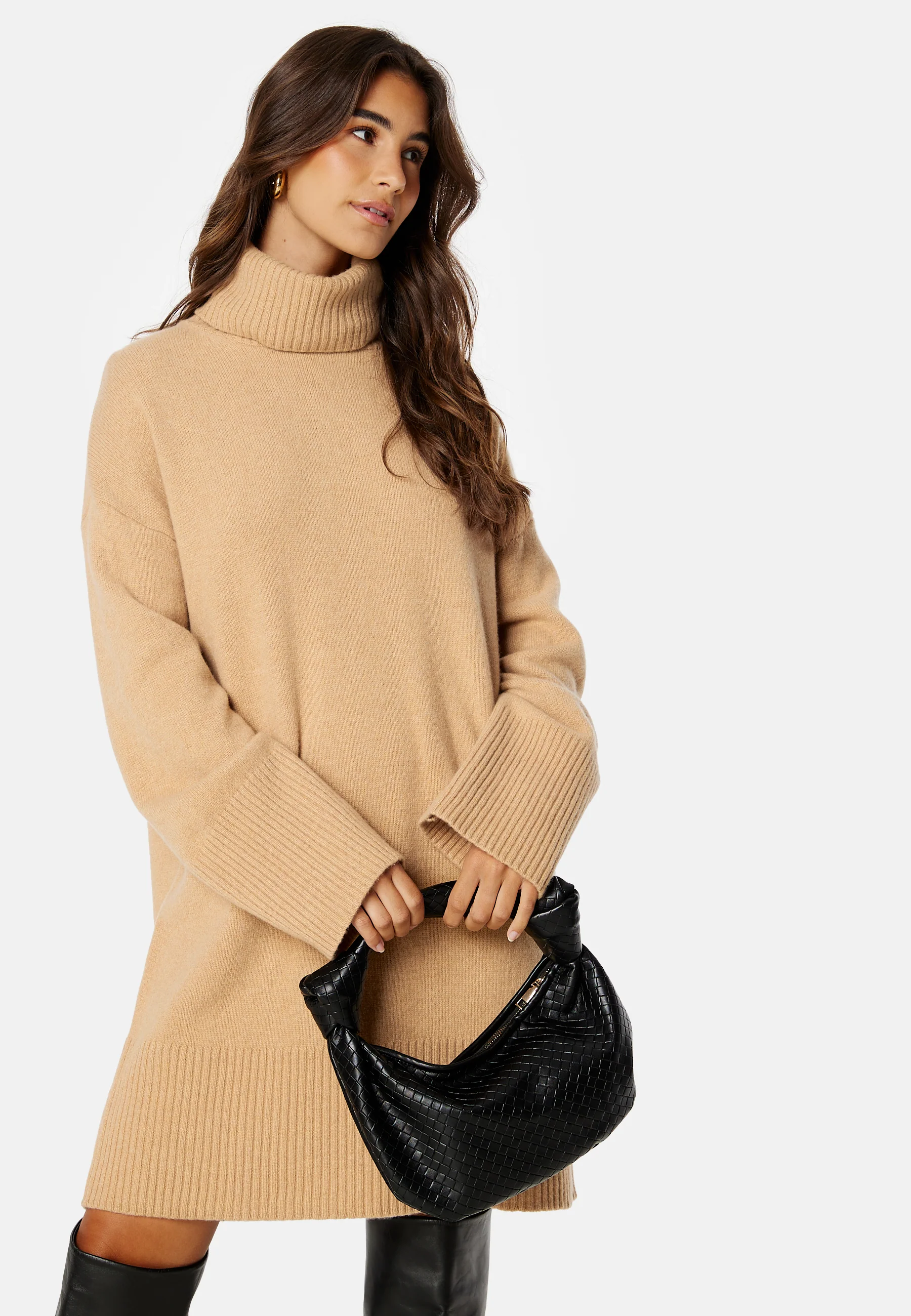 Lounge Rollneck Dress - Image 2