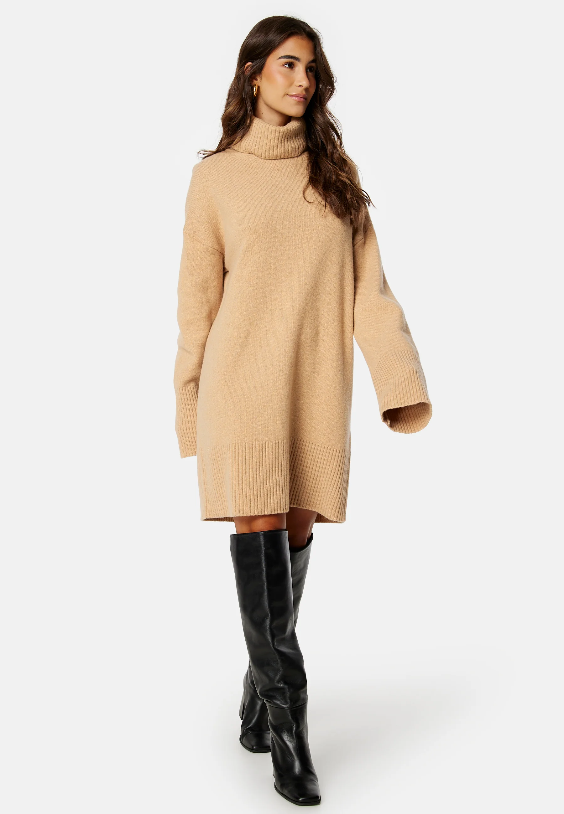 Lounge Rollneck Dress - Image 3