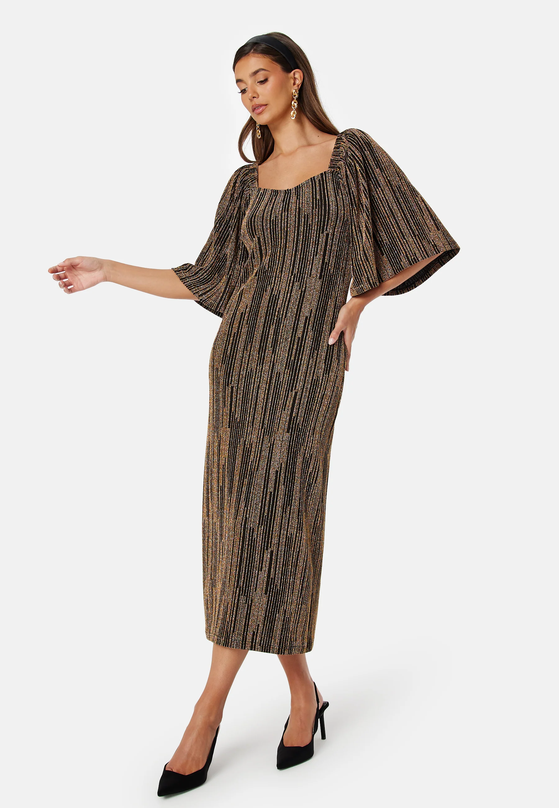 Lova-Lii Sparkling Midi Dress - Image 2