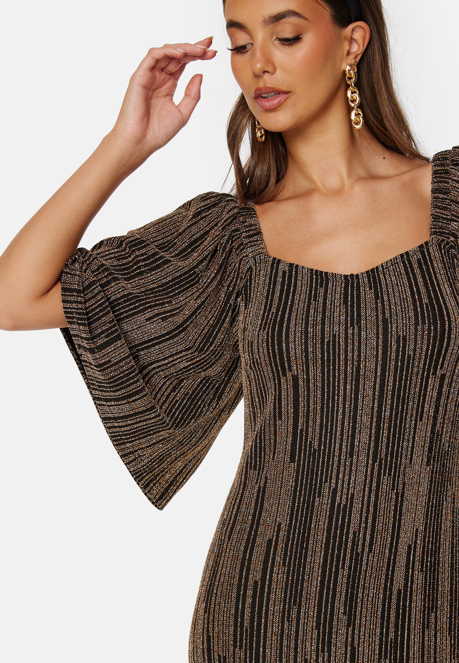 Lova-Lii Sparkling Midi Dress - Image 4