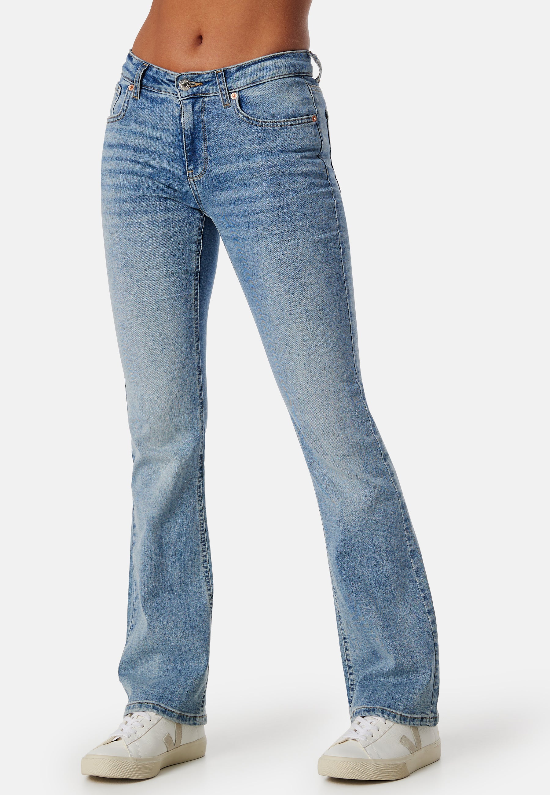 Low Waist Bootcut Jeans - Image 2