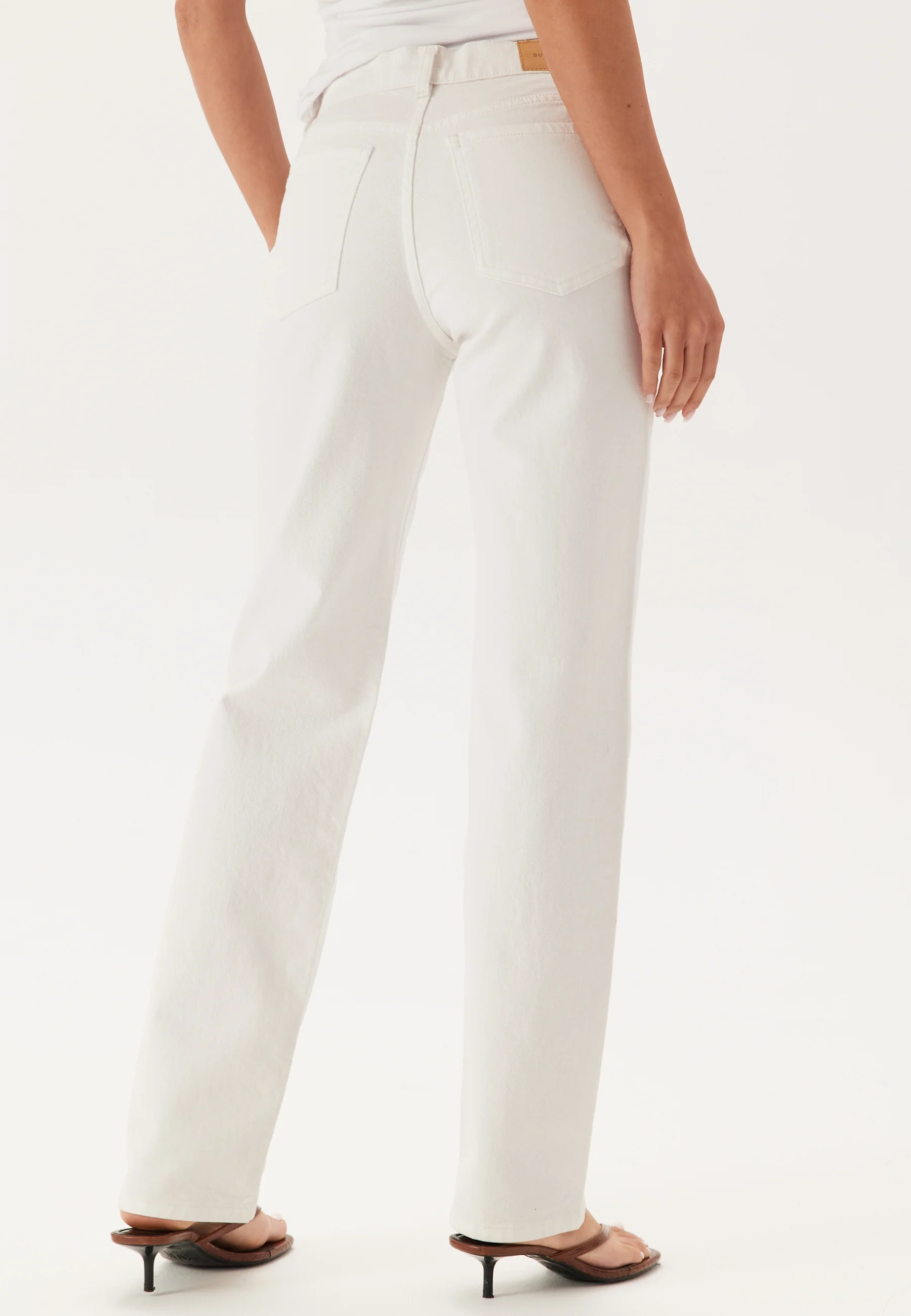Low Waist Straight Jeans