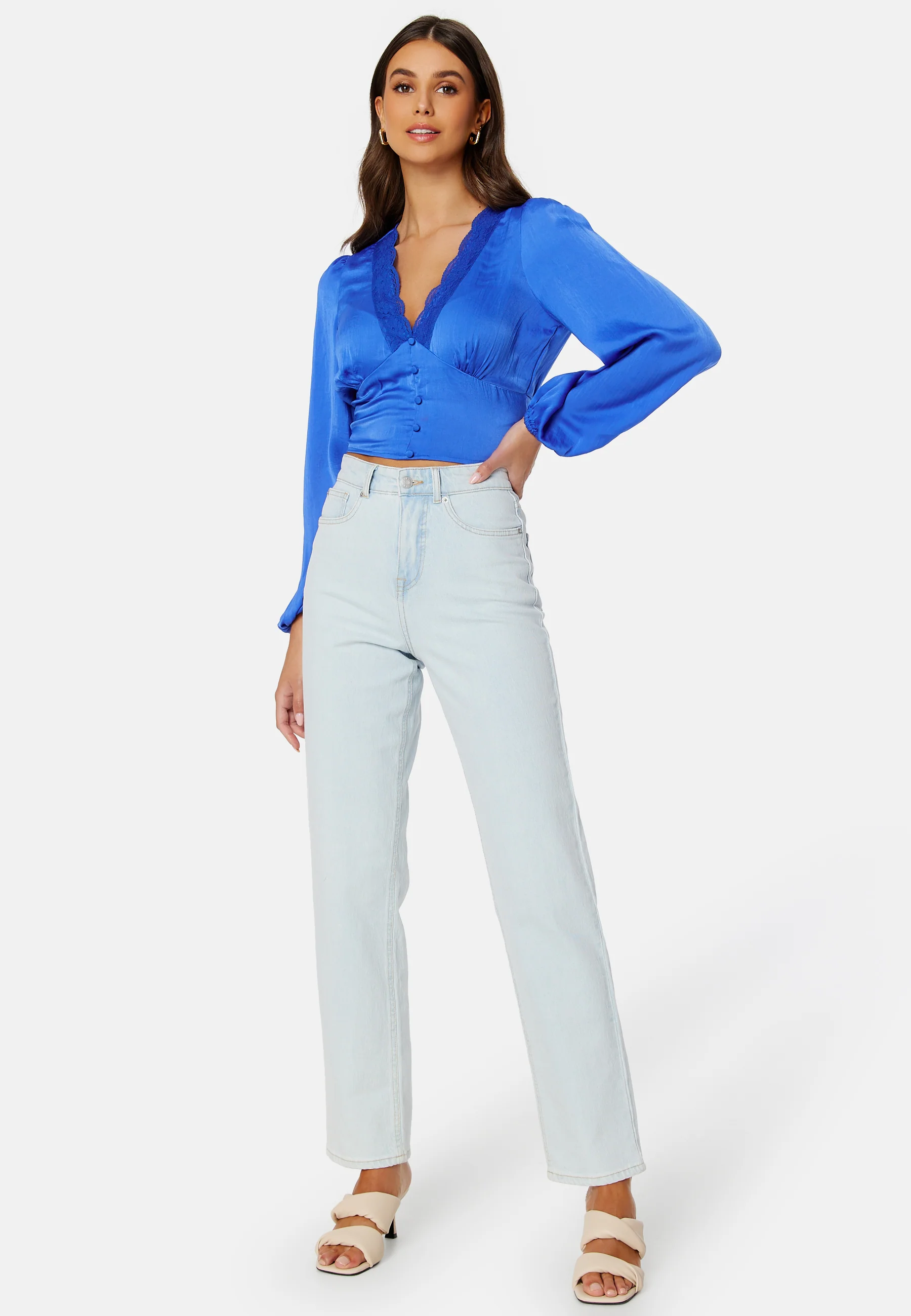 Lucinda satin blouse - Image 2