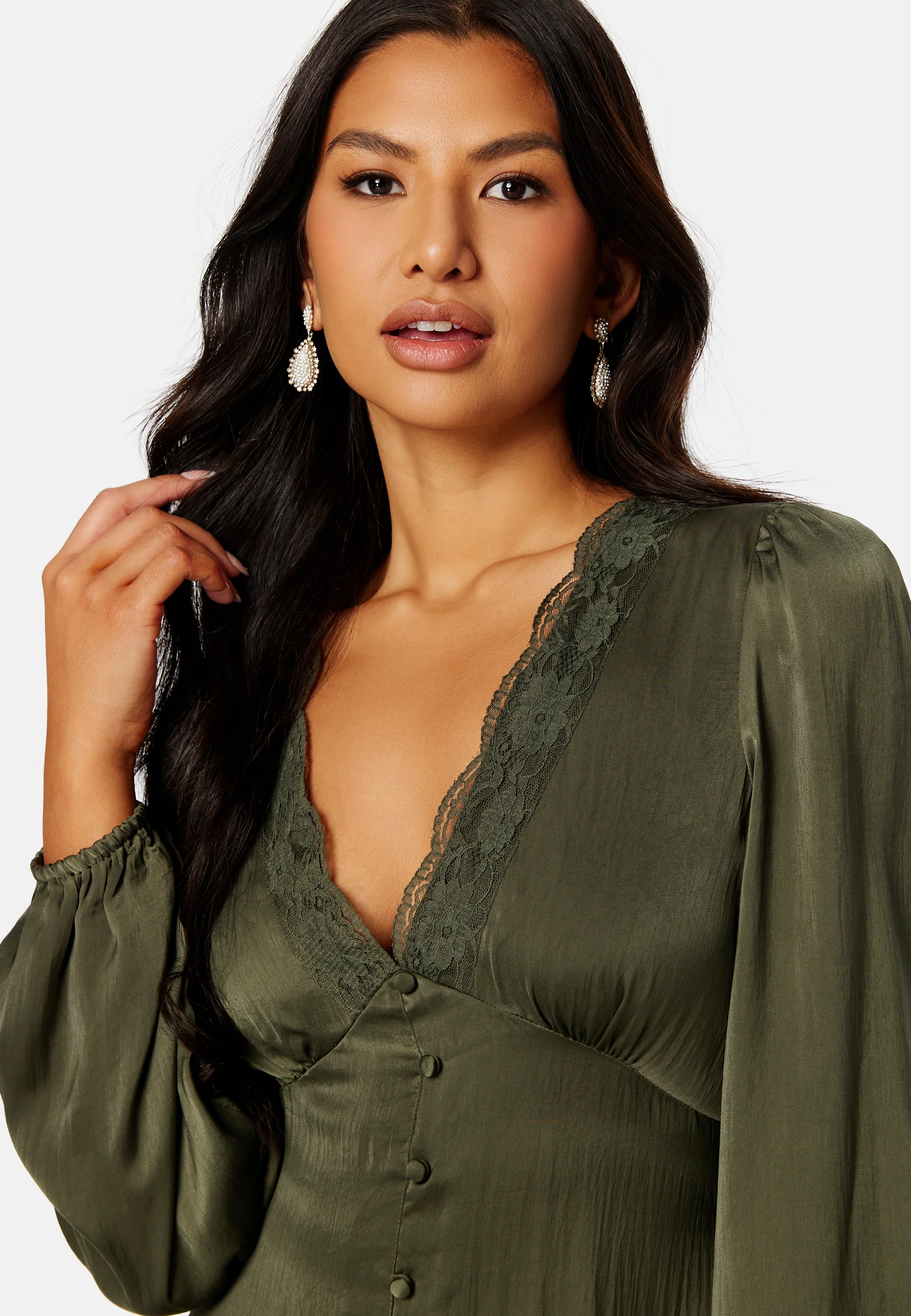 Lucinda satin dress - Image 4