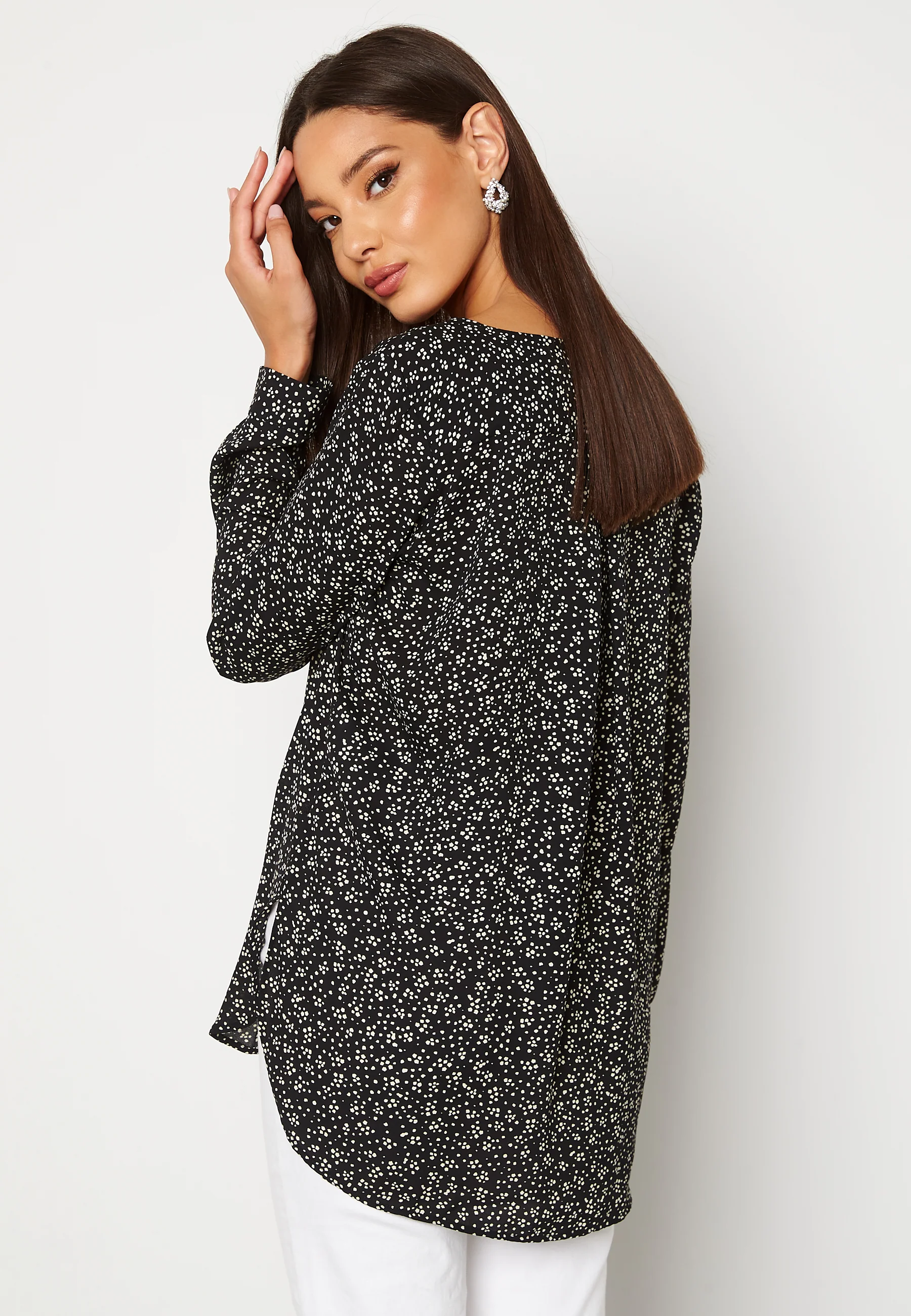 Lucy L/S Print Shirt - Image 3