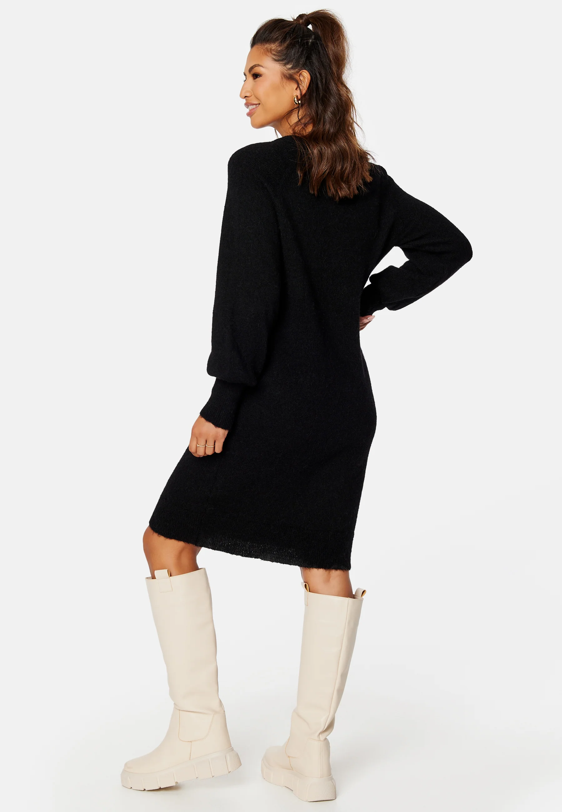 Lulu LS Knit Dress - Image 2