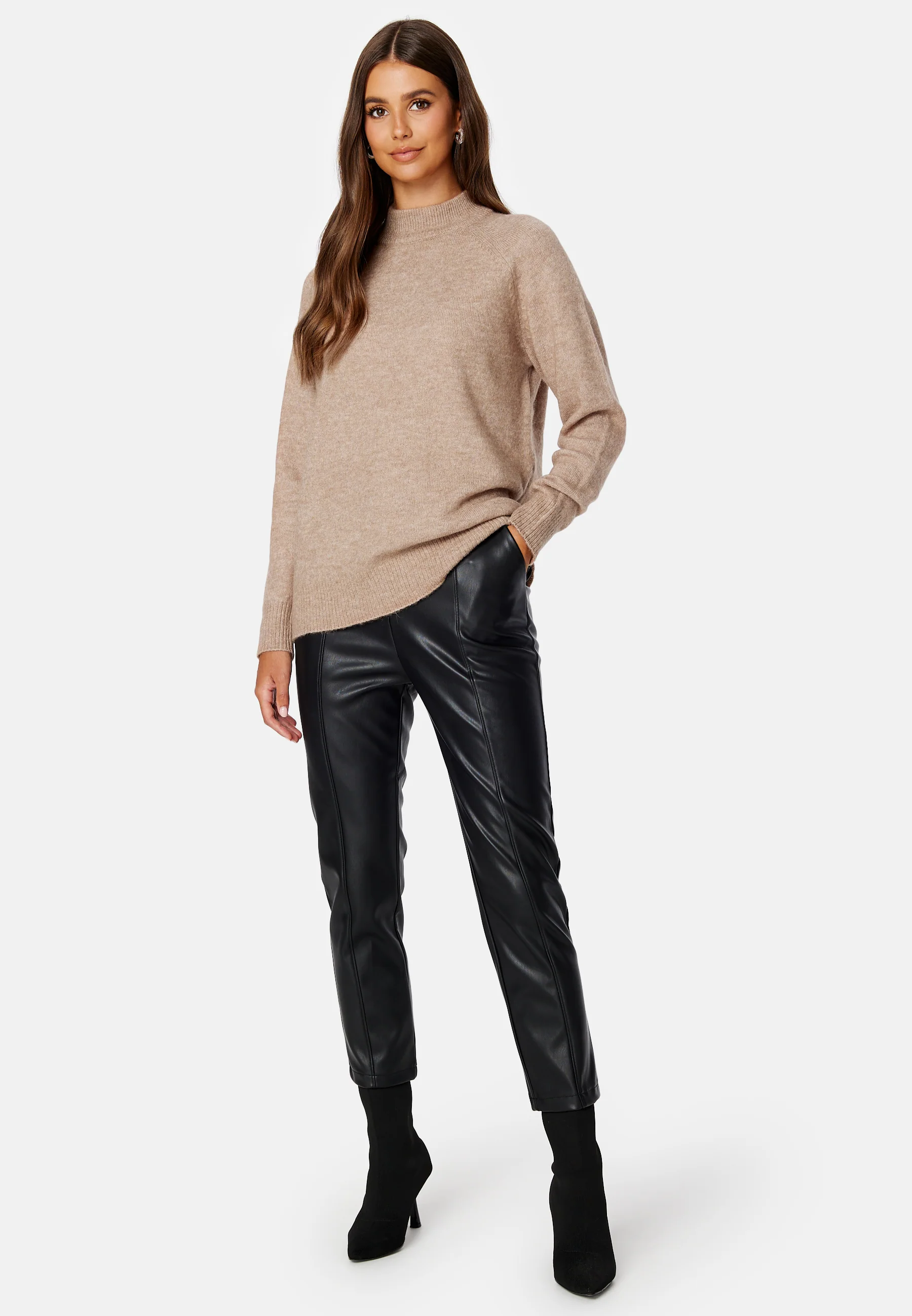Lulu LS Knit High Neck - Image 2