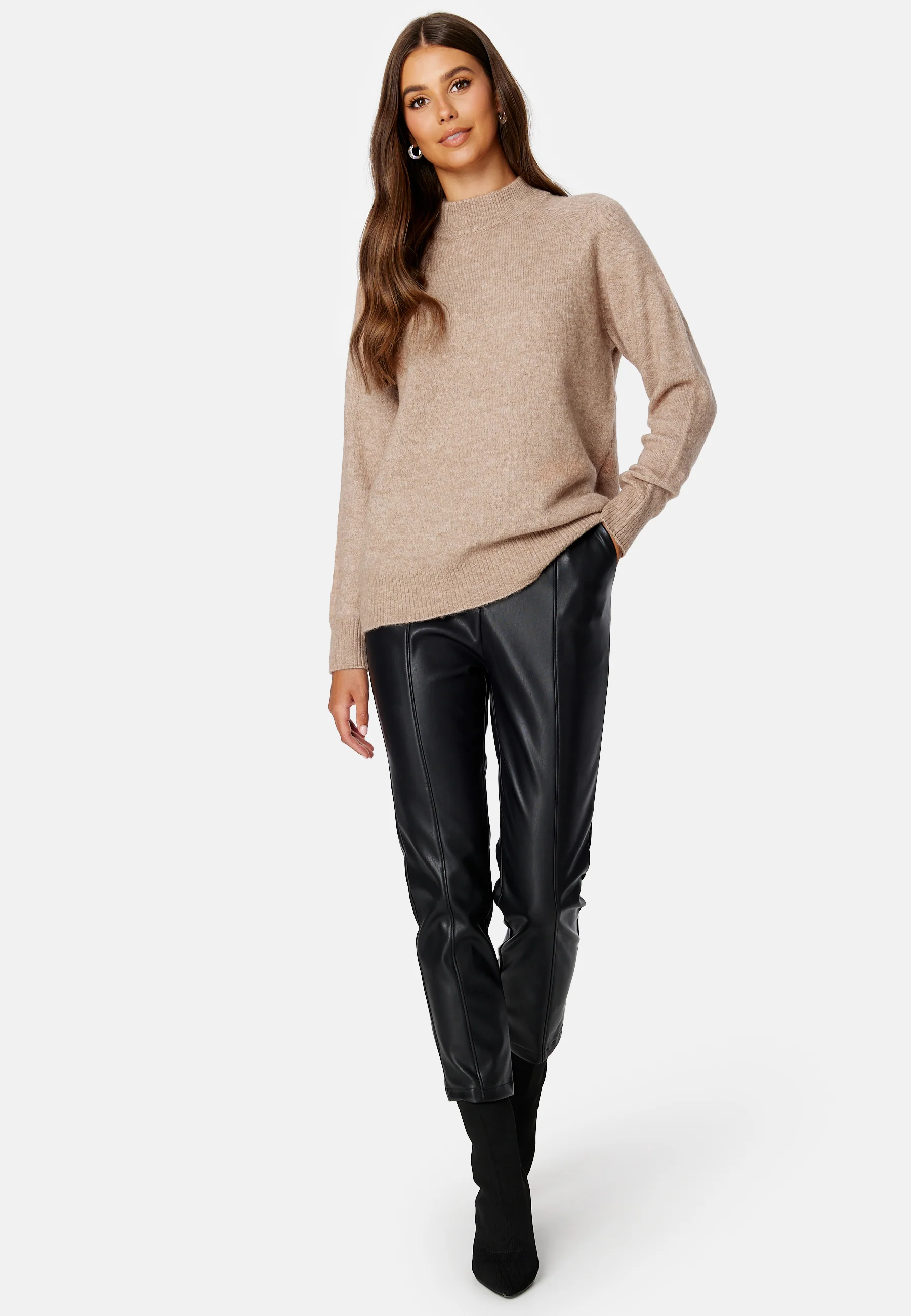 Lulu LS Knit High Neck - Image 3