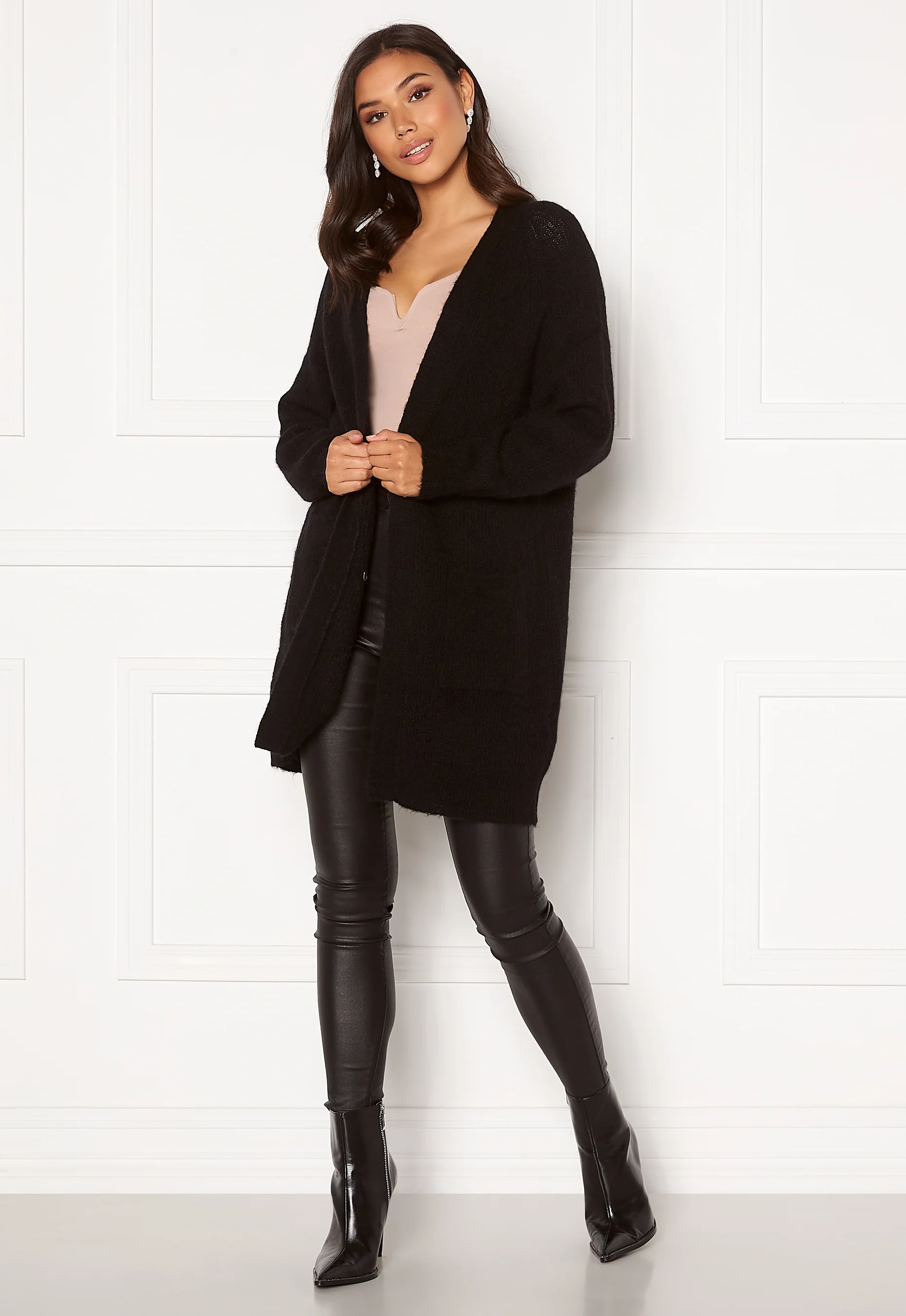 Lulu LS Knit Long Cardigan - Image 2
