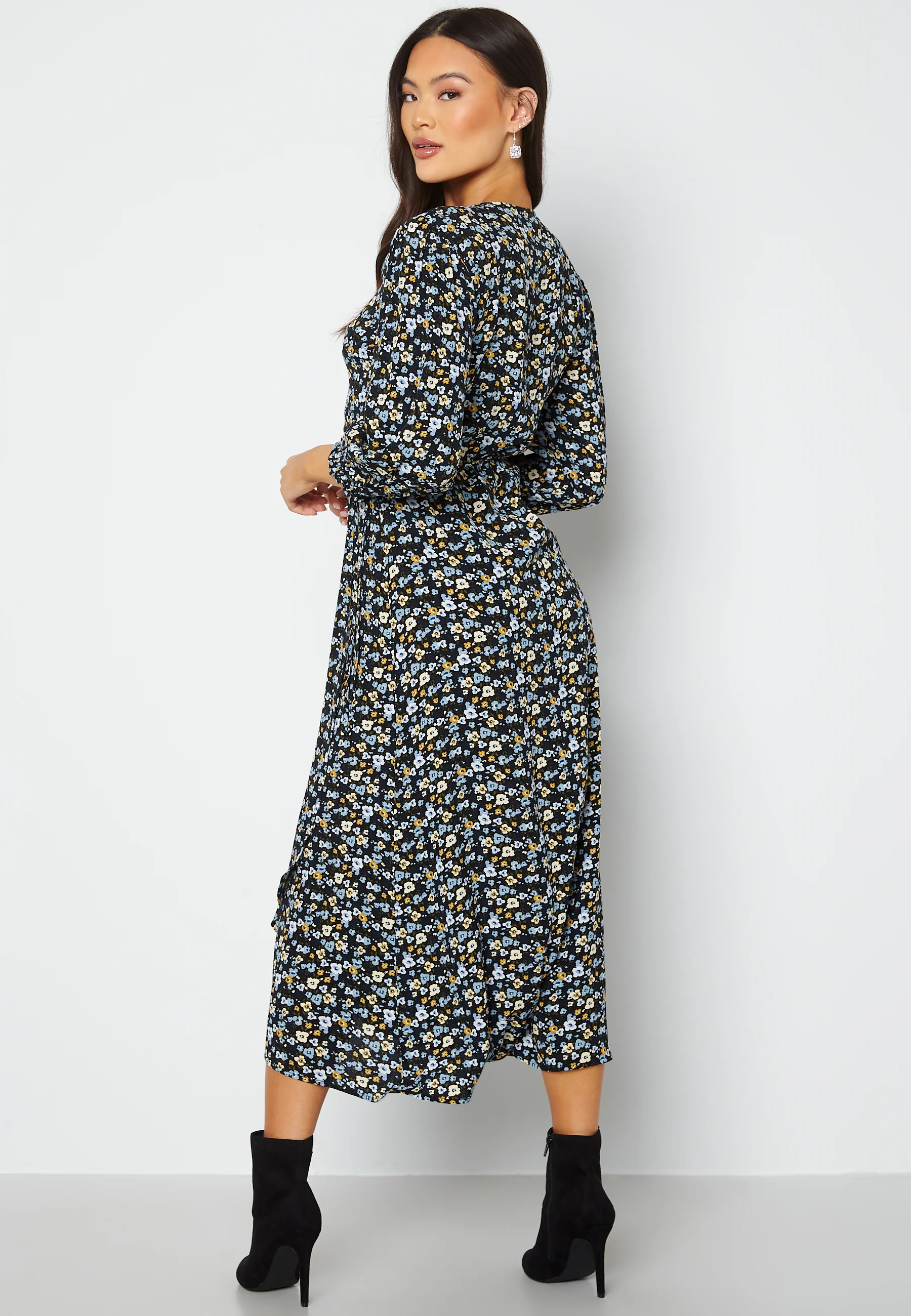 Lupisk 3/4 Wrap Dress - Image 3