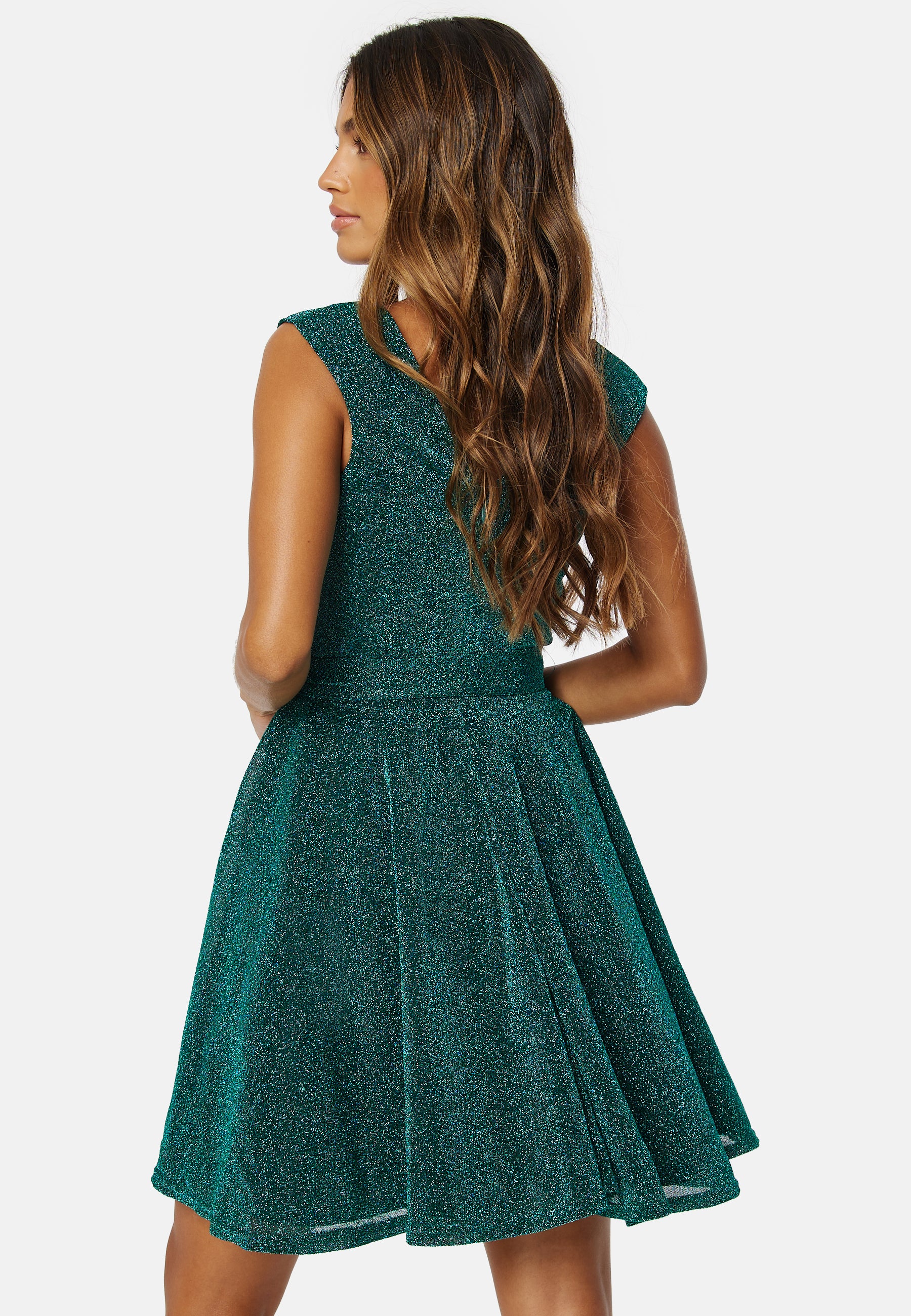 Lurex Skater Dress - Image 2