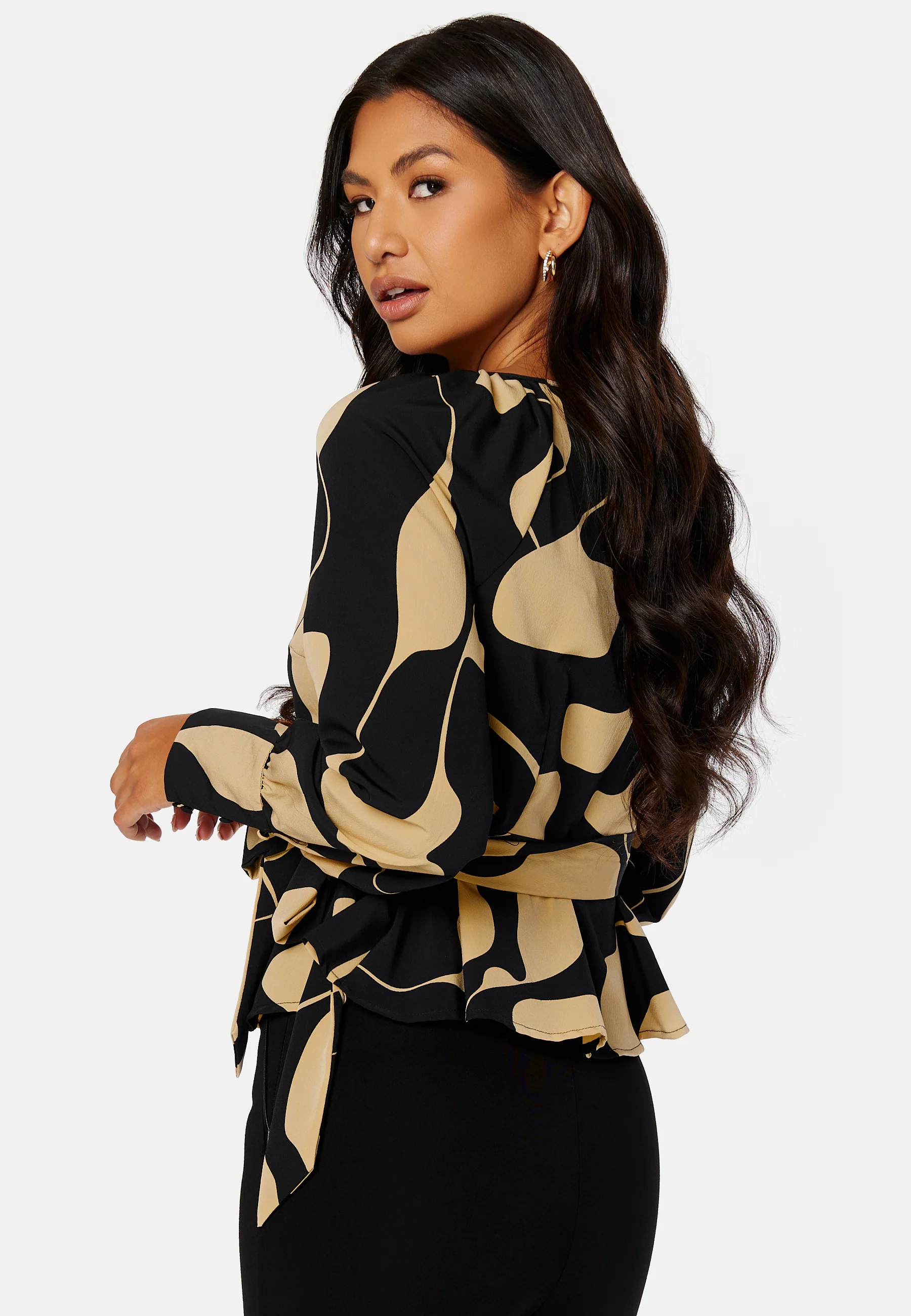 Lydia LS Wrap Top - Image 3