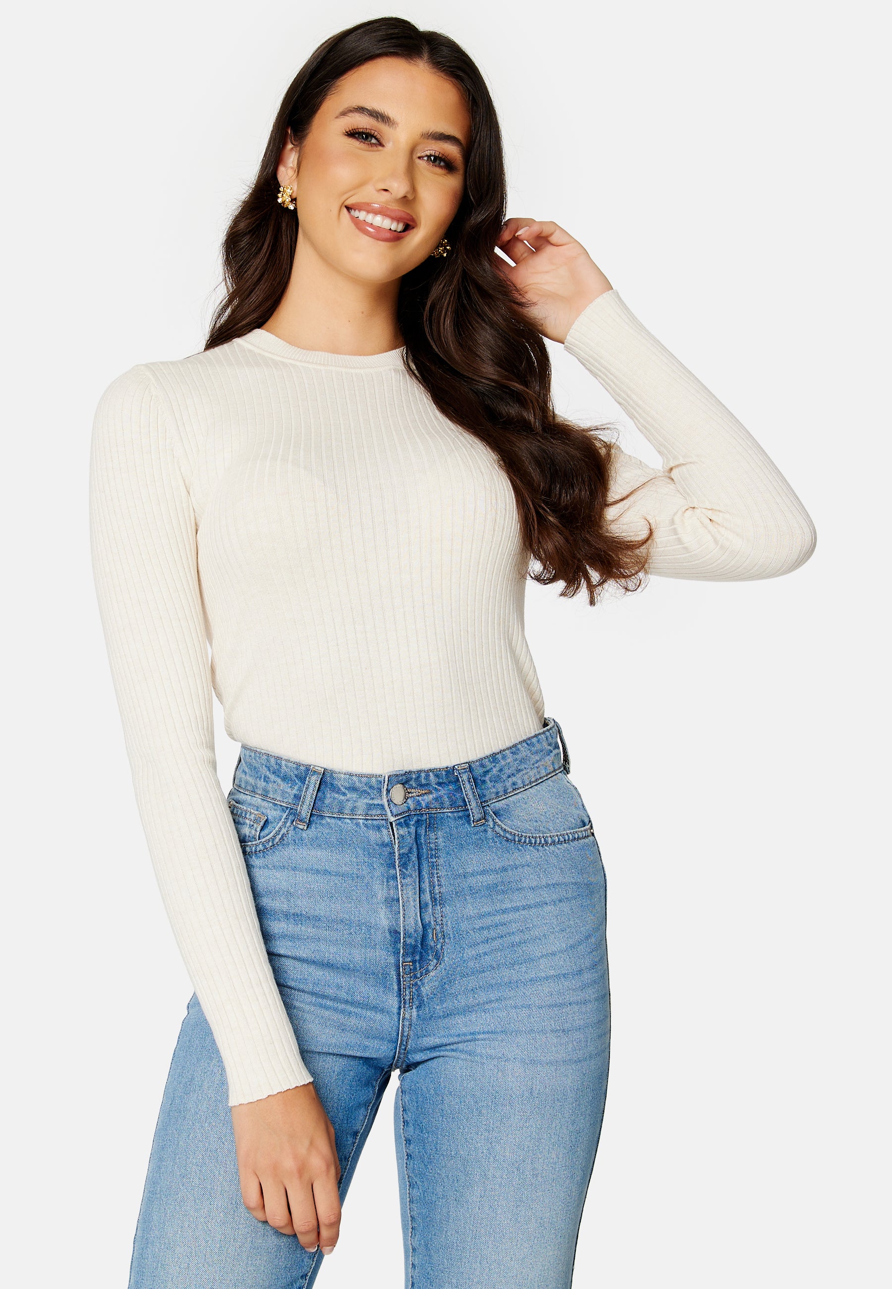 Lydia New Rib LS Knit