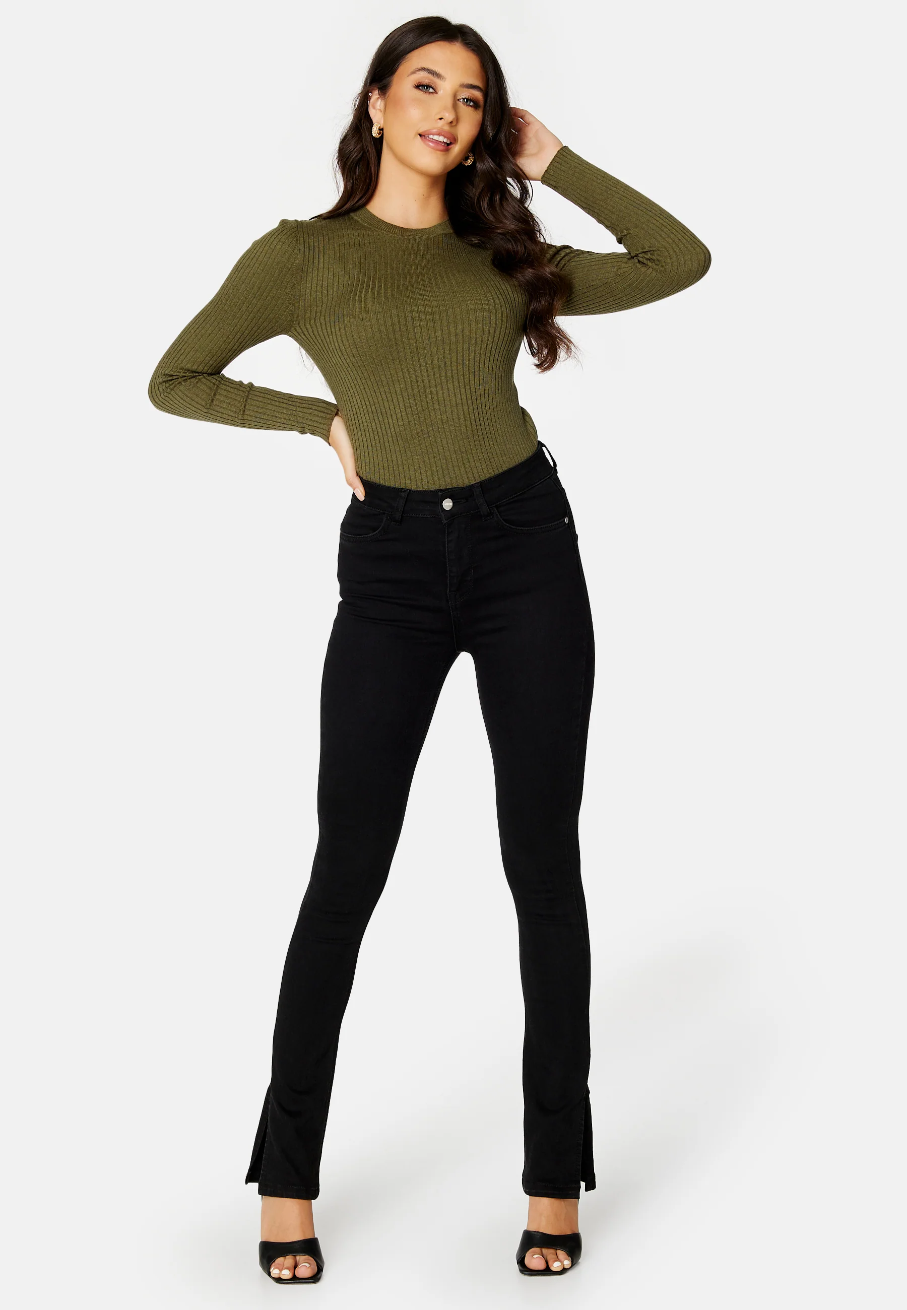 Lydia New Rib LS Knit - Image 2