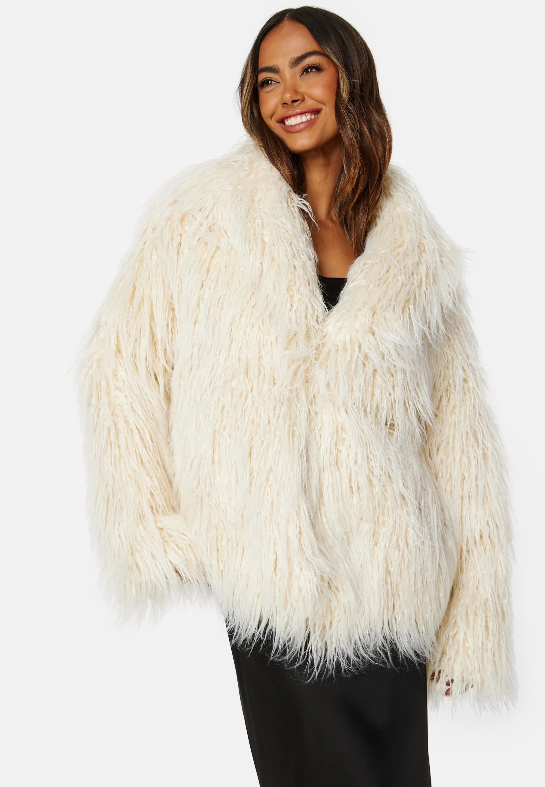 Madeleine Faux Fur Jacket - Image 2