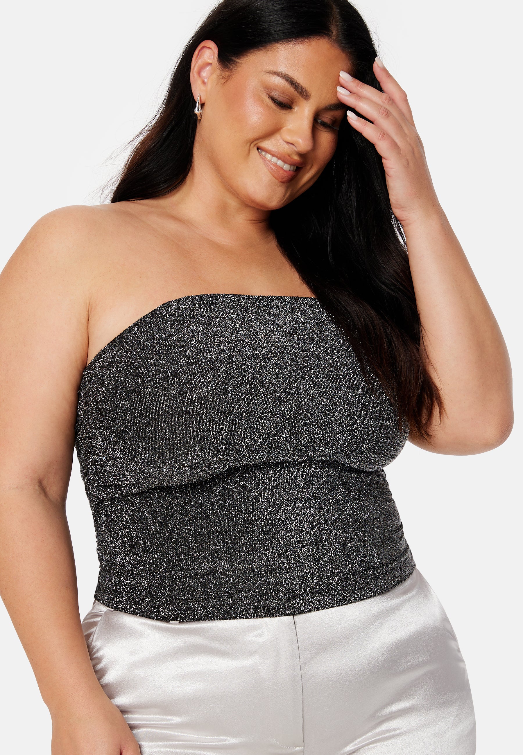 Madeleine Sparkling Tube Top - Image 9