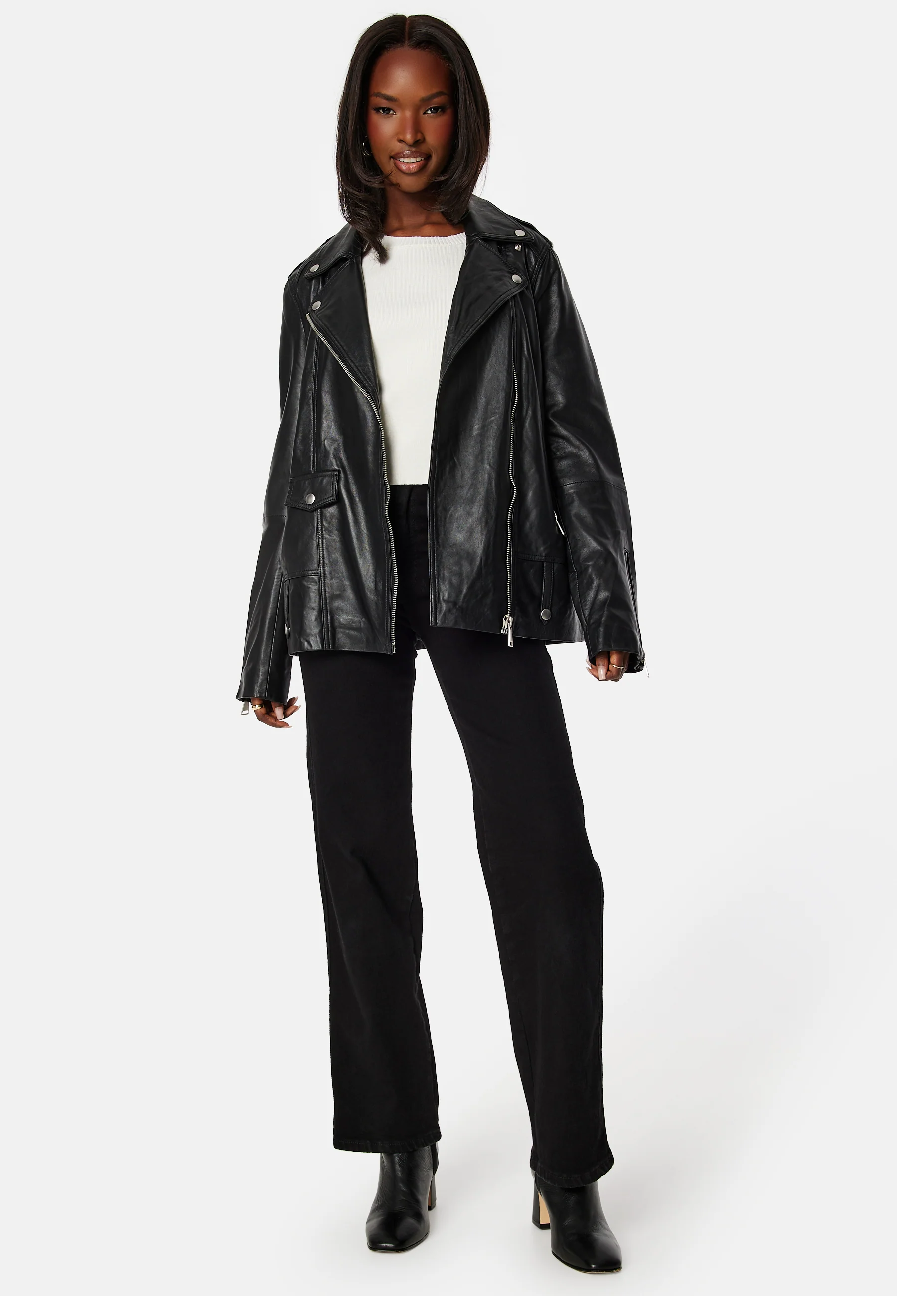 Madison Leather Jacket - Image 2