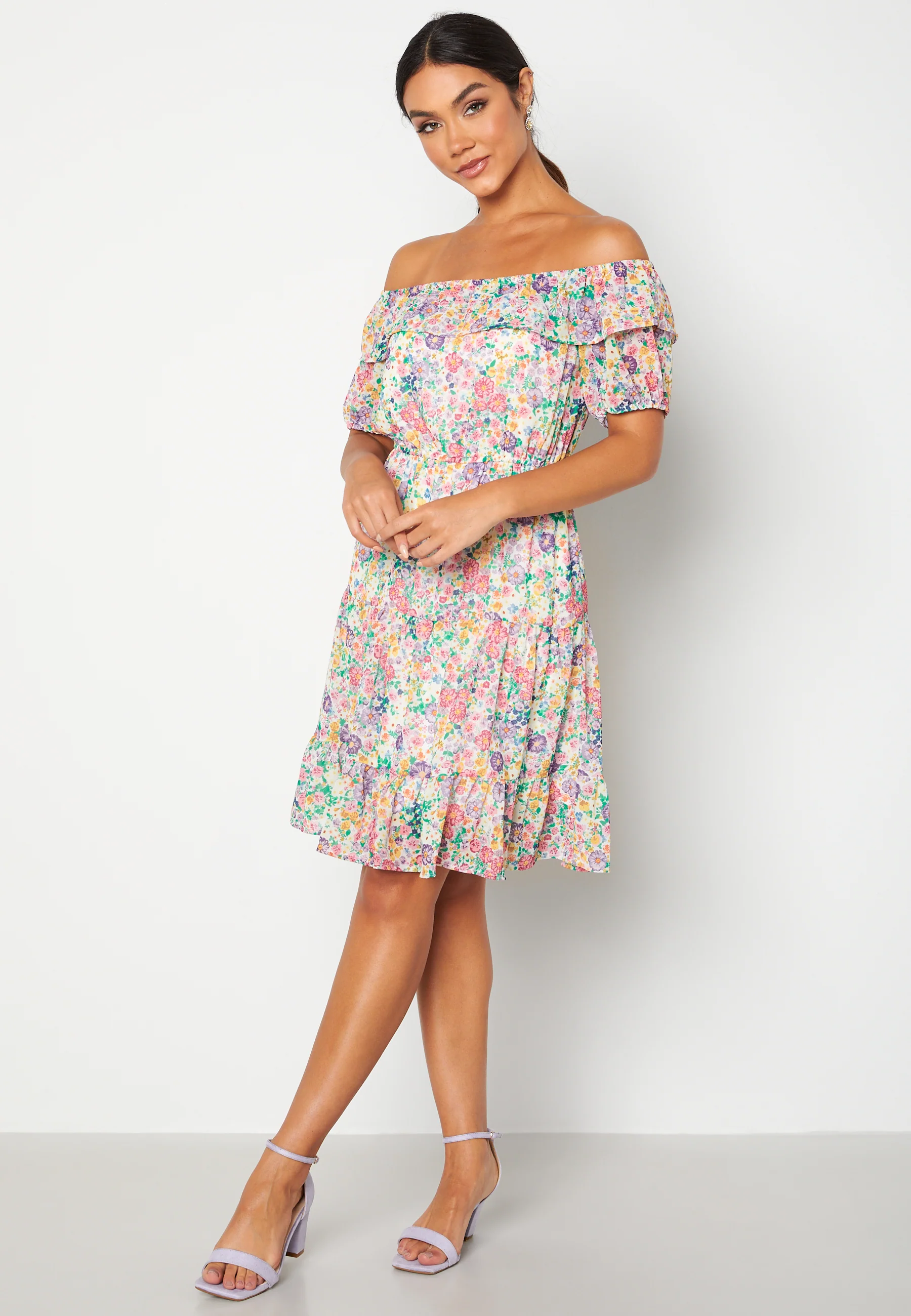 Madison Offshoulder S/S Dress - Image 2