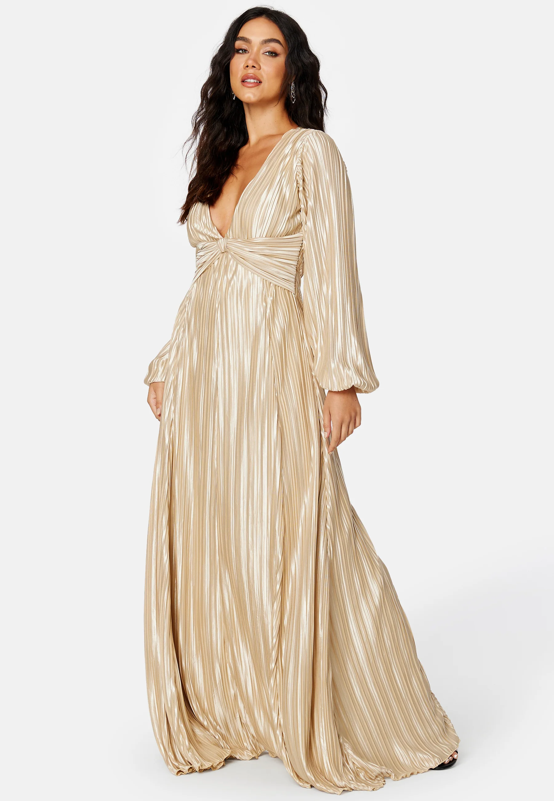 Mae Pleated Gown - Image 2