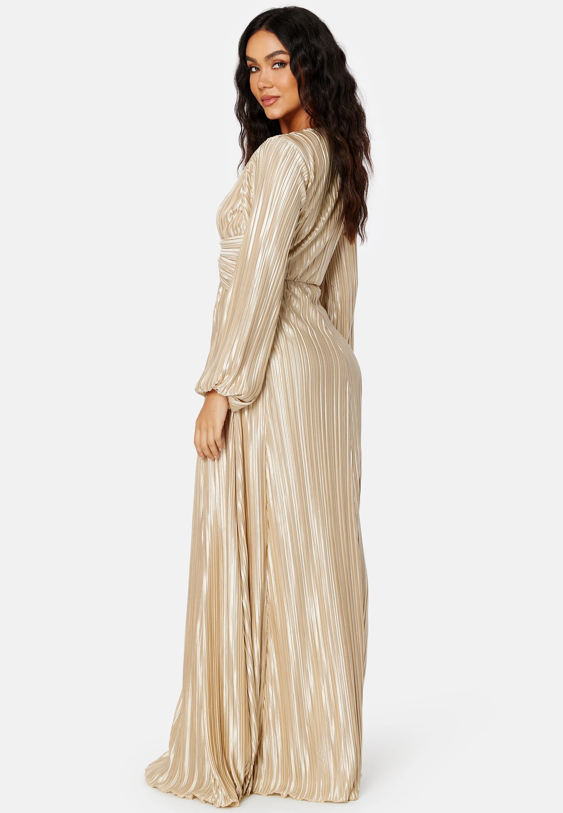 Mae Pleated Gown - Image 3