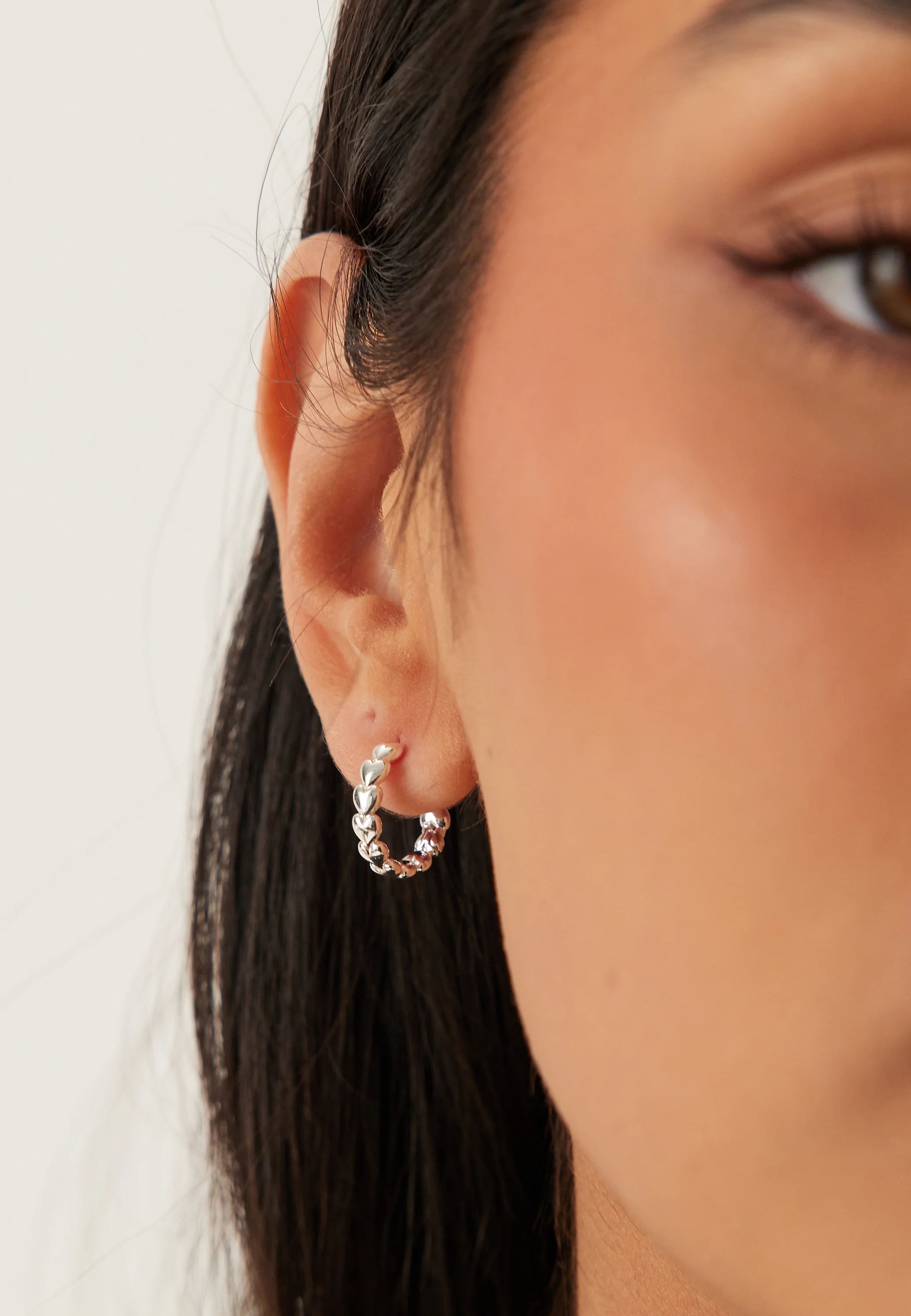 Maeve Hoop Earrings Silver-plated - Image 2
