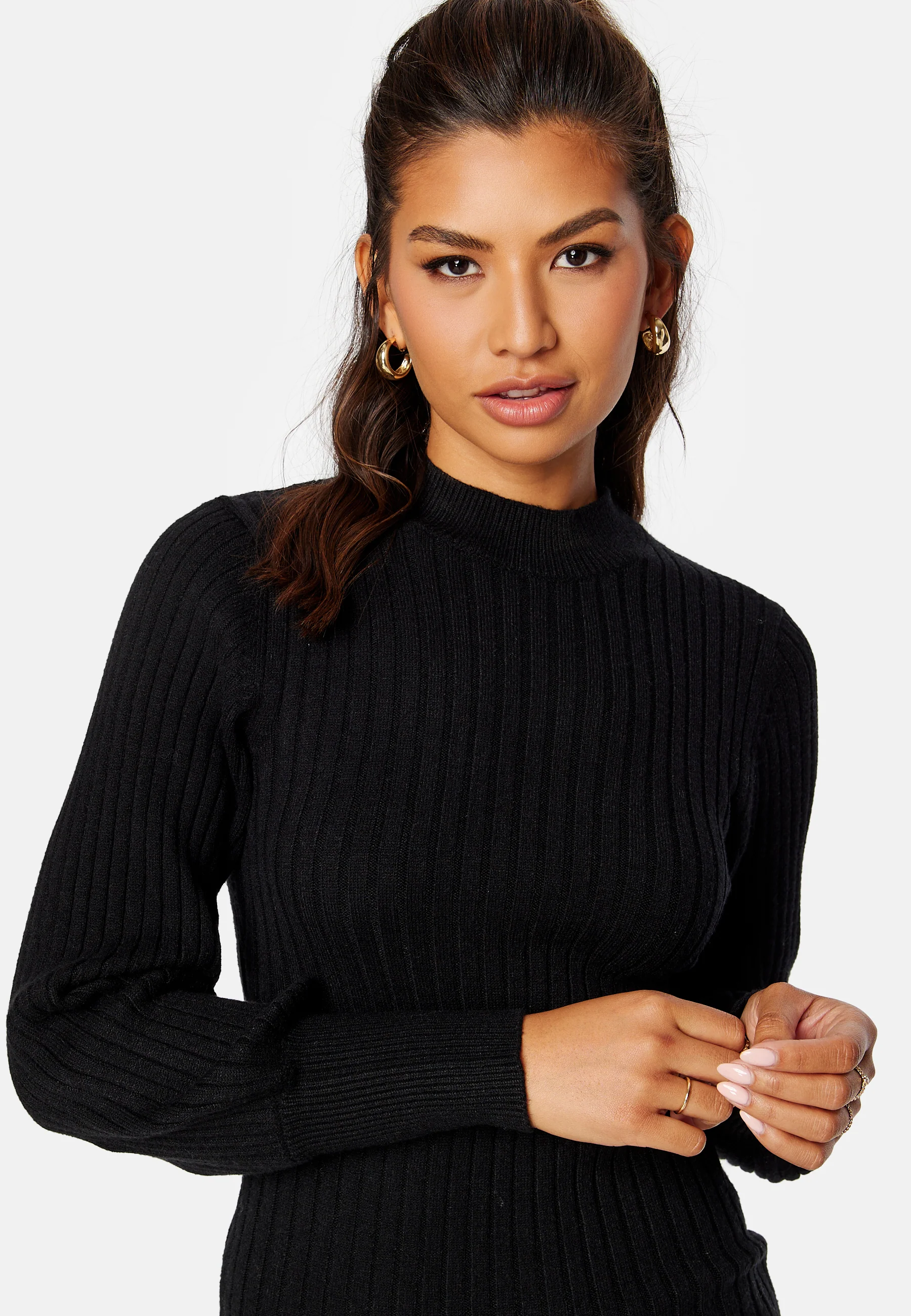 Magda L/S Volume Sleeve Dress - Image 4