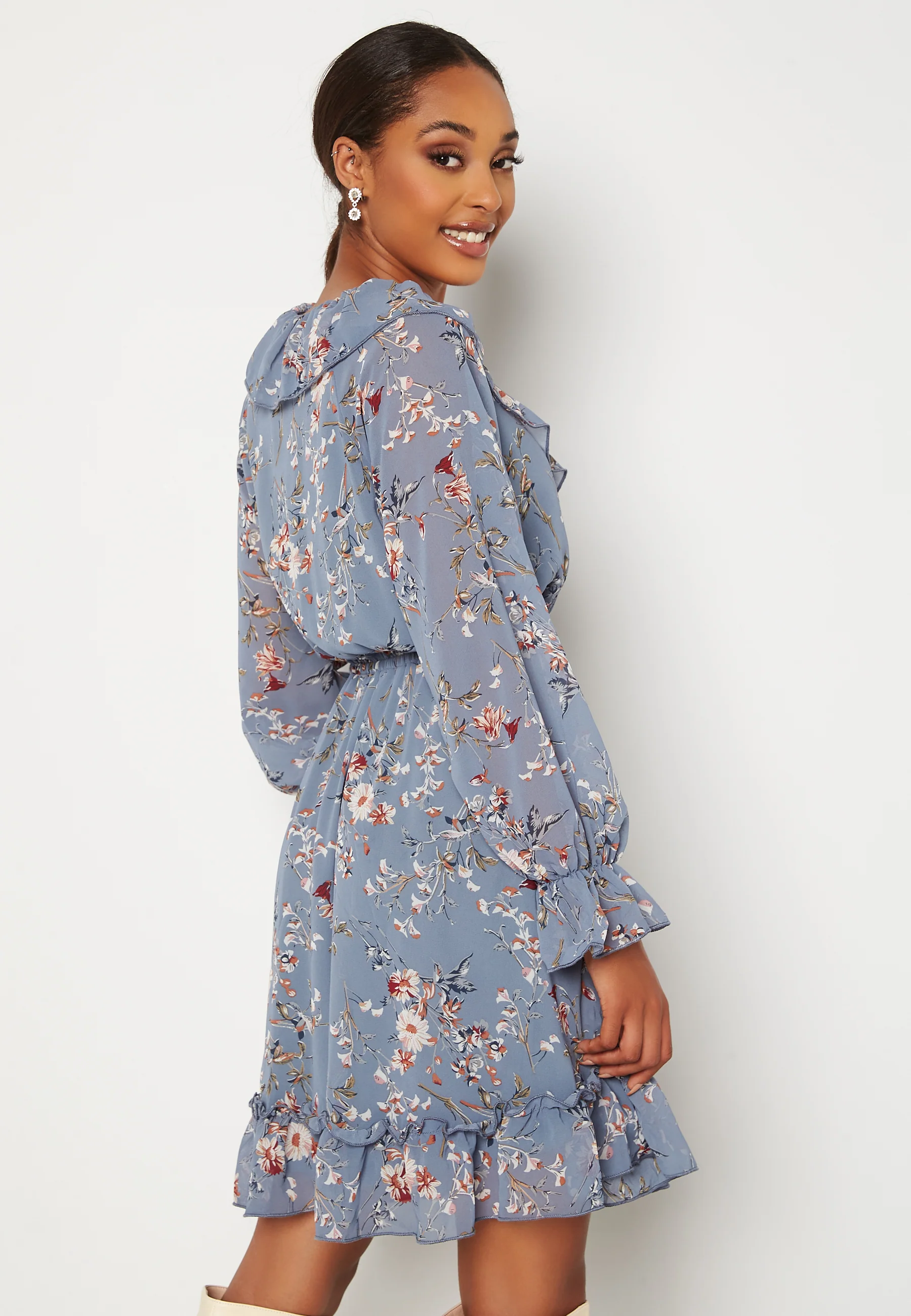 Maisie L/S Frill Dress - Image 3