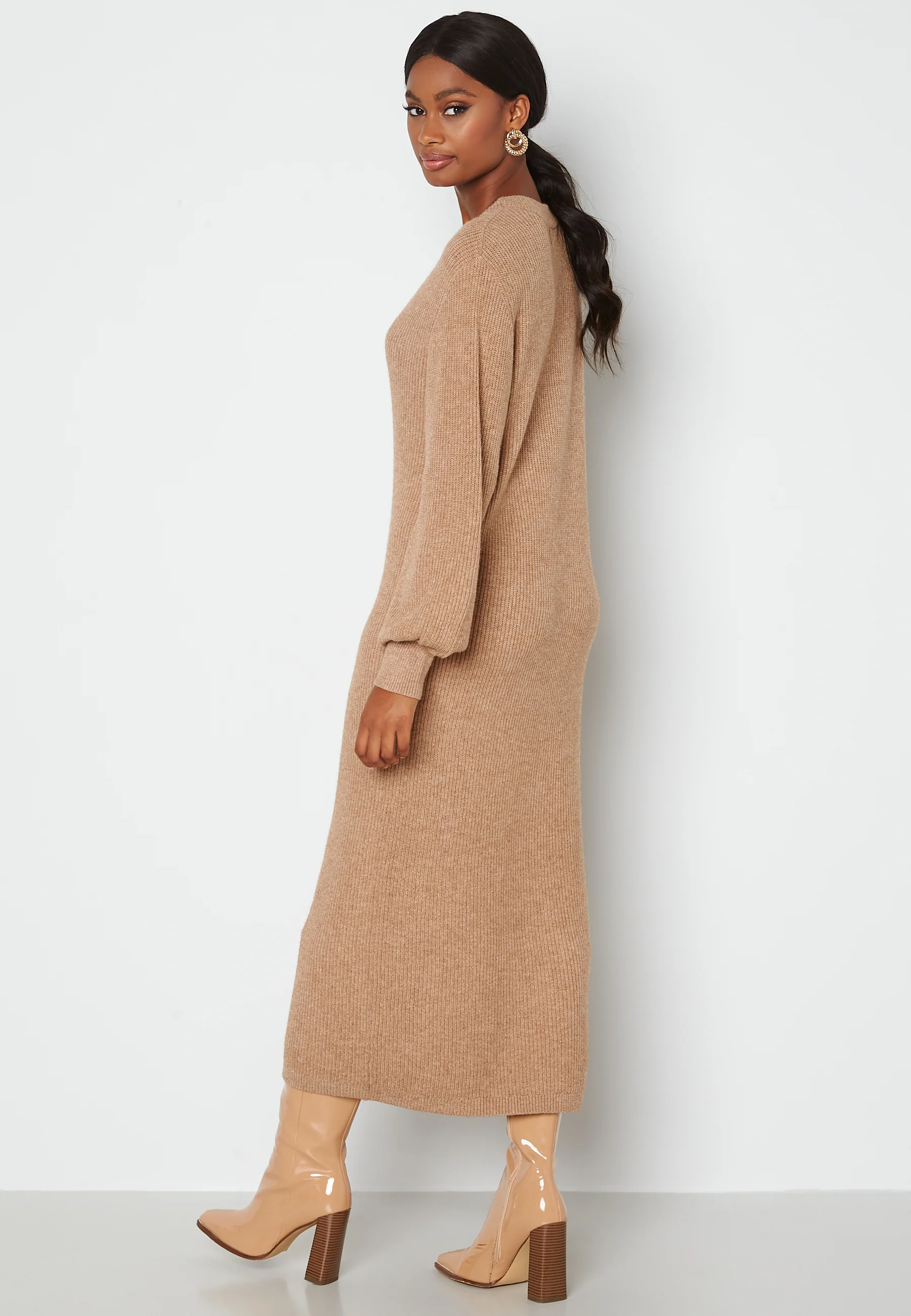 Malena L/S knit dress - Image 2