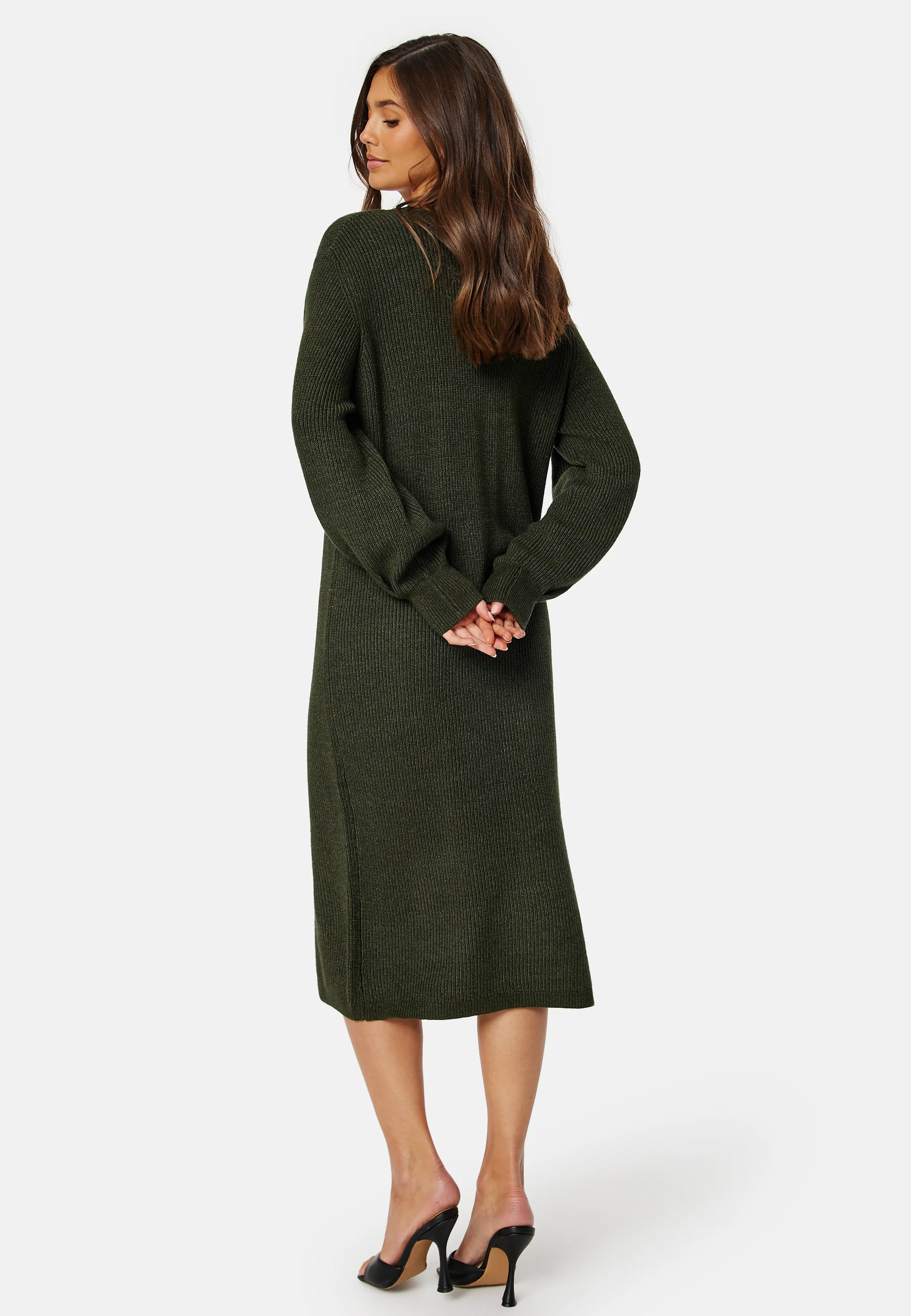 Malena L/S knit dress - Image 2