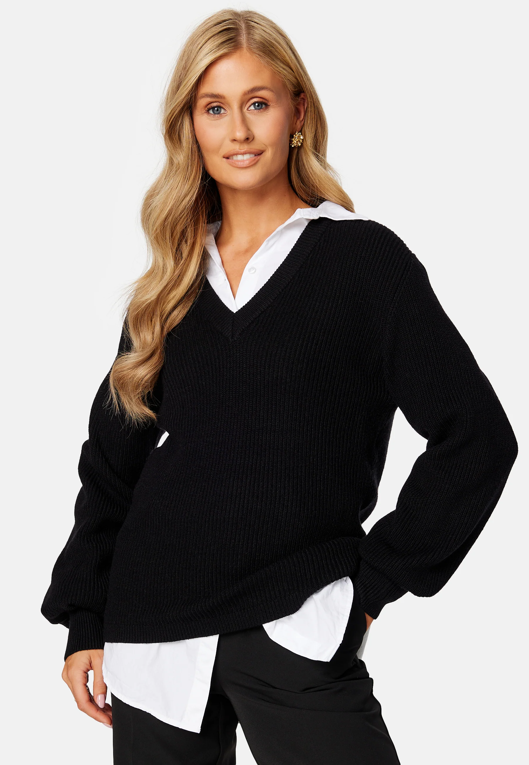 Malena L/S knit pullover