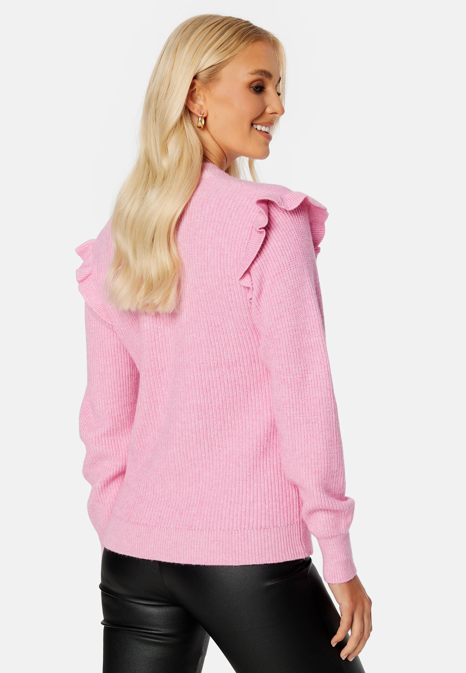 Malena L/S Ruffle Pullover - Image 3