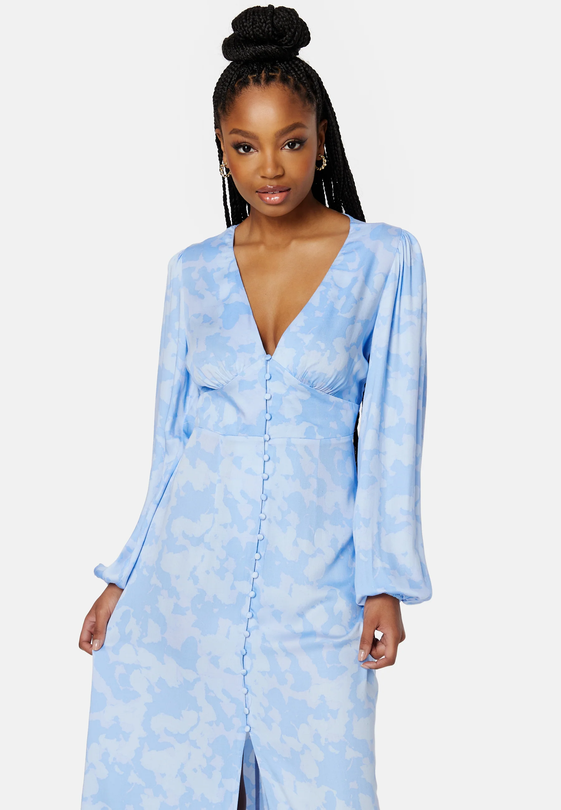 Malin Puff Sleeve Dress - Image 2