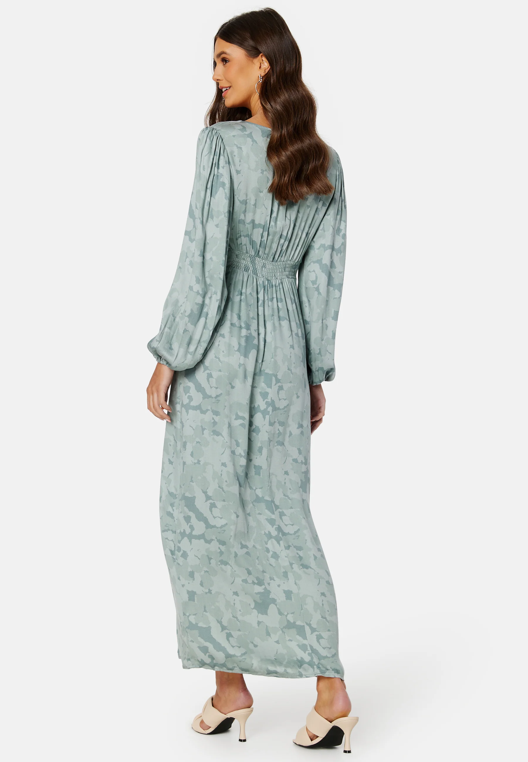 Malin Puff Sleeve Dress - Image 3