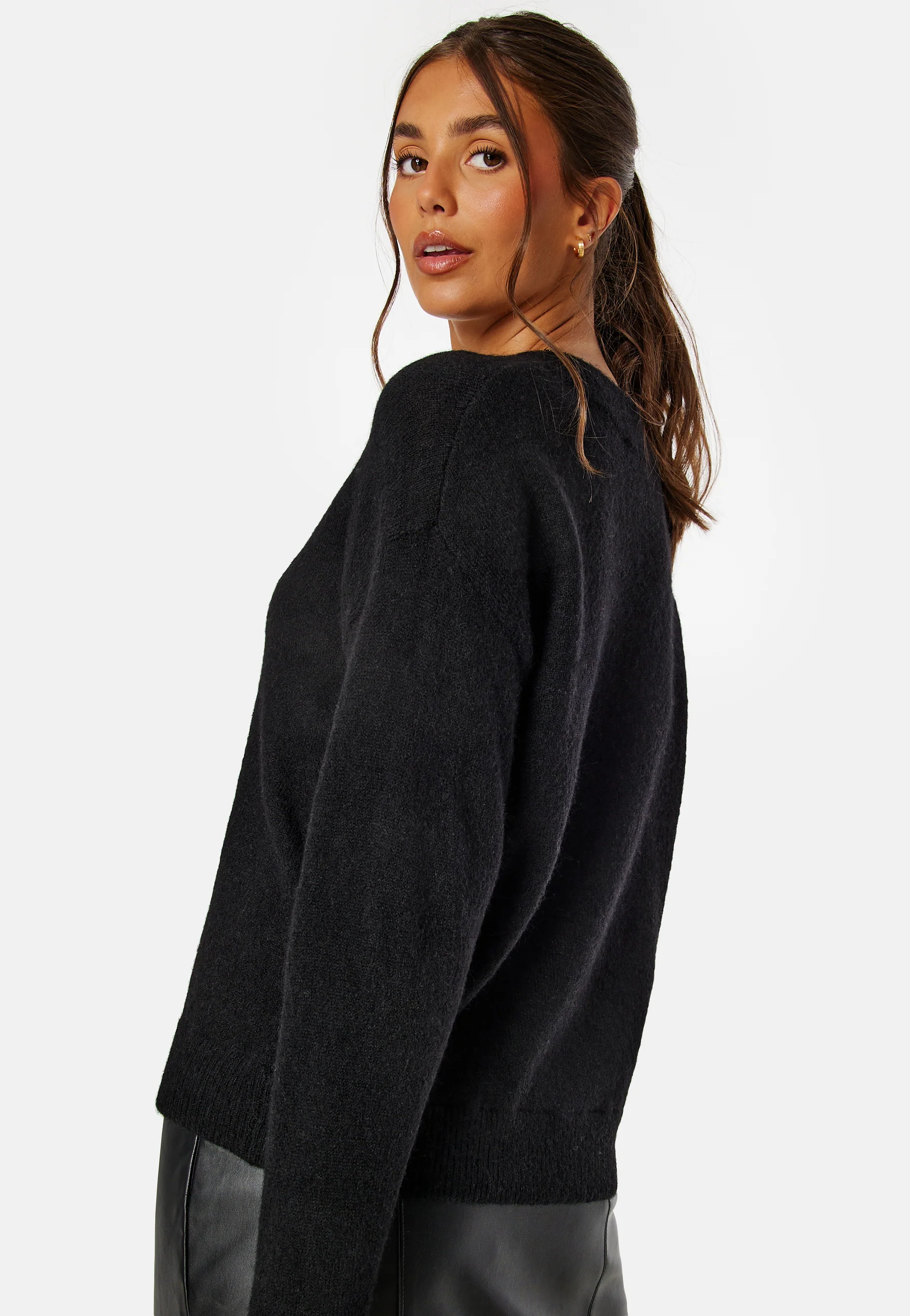 Maline LS Knit V-Neck - Image 3
