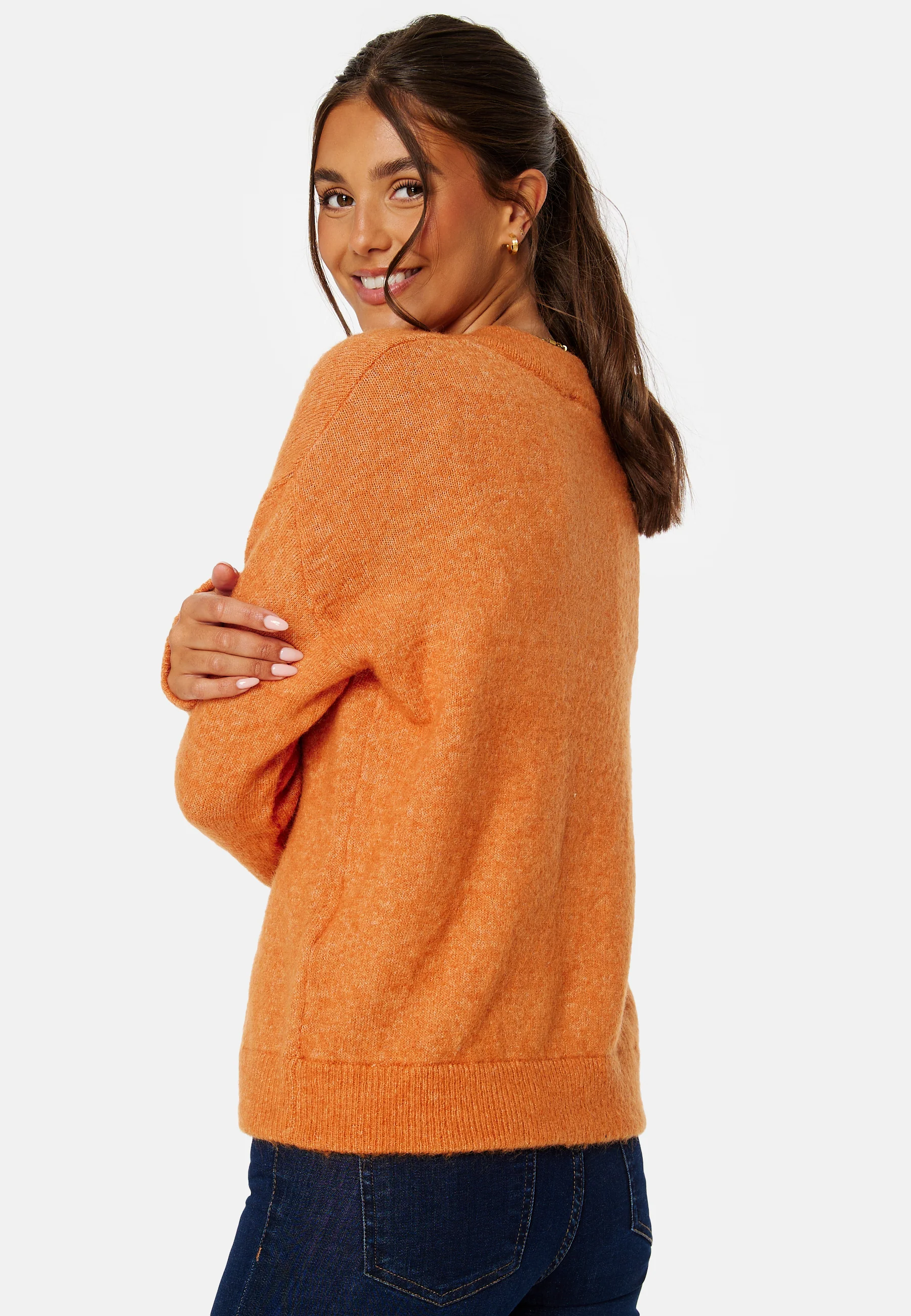 Maline LS Knit V-Neck - Image 3