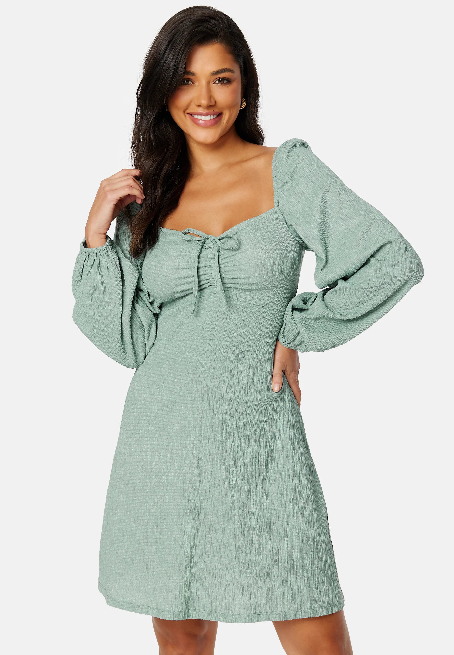 Manda puff sleeve dress - Image 3