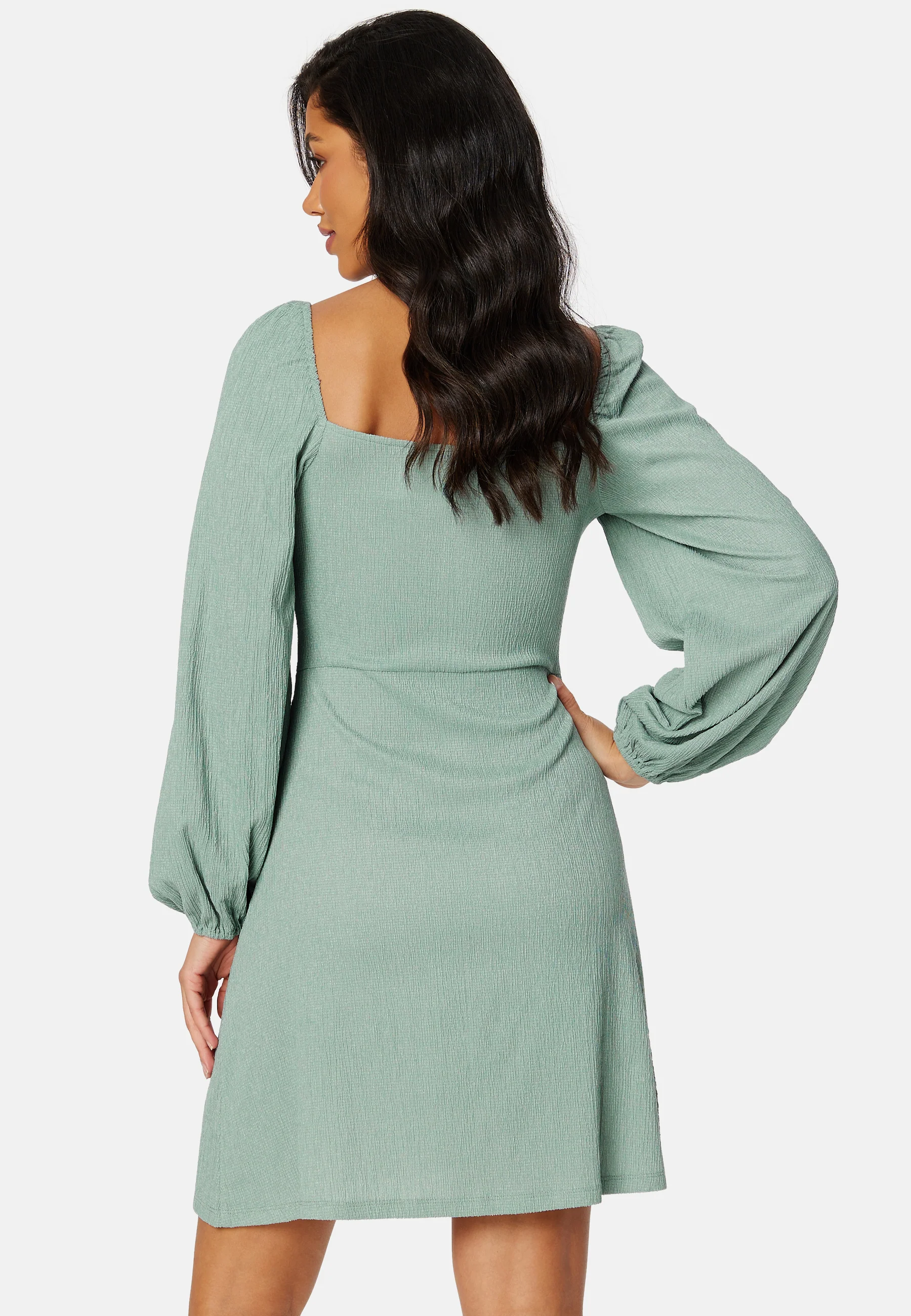 Manda puff sleeve dress - Image 4