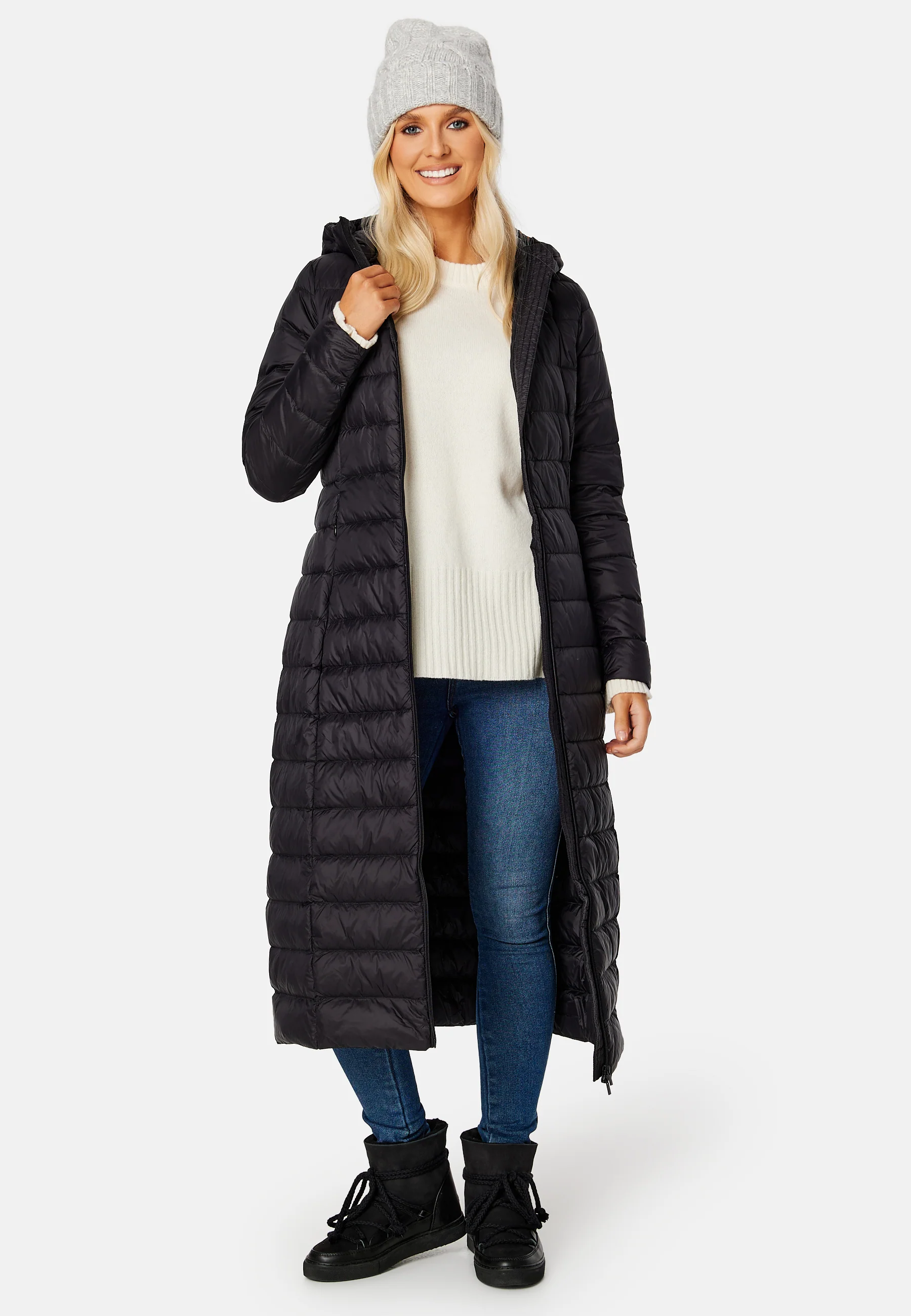 Manya Long Down Jacket - Image 2