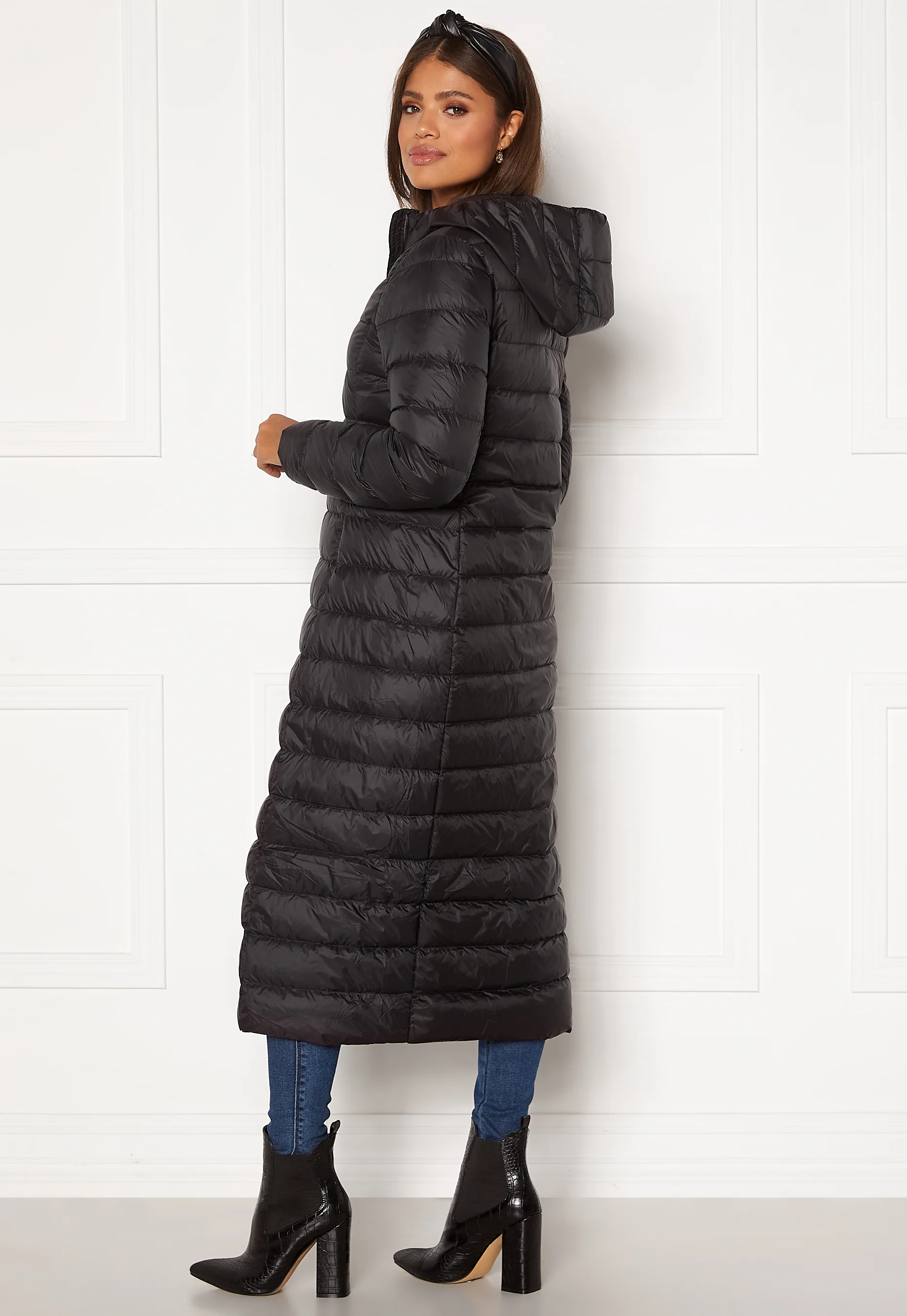 Manya New Long Light Down Jacket - Image 3